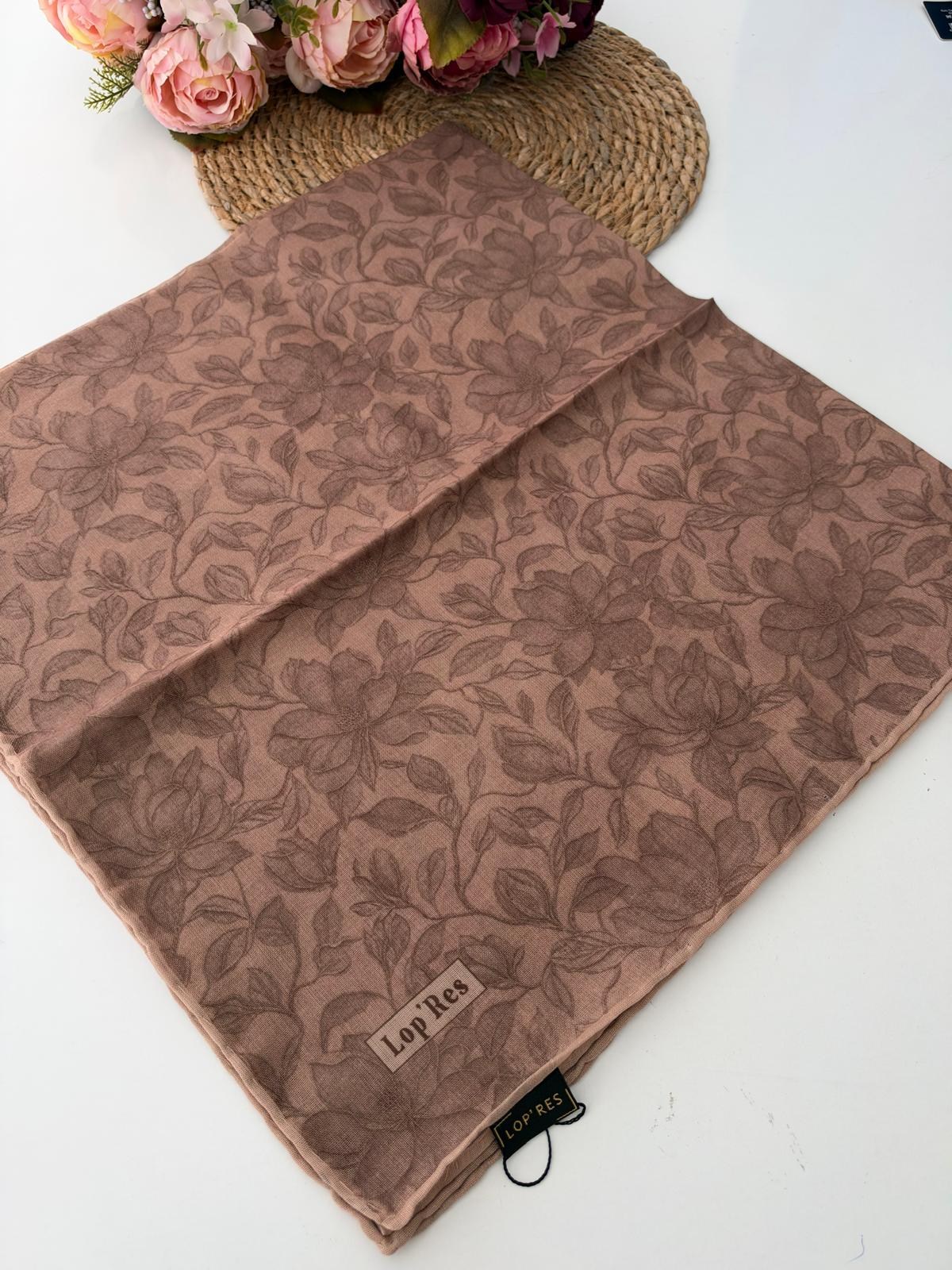 Lop'res Soft Pamuklu Eşarp LDNA2511