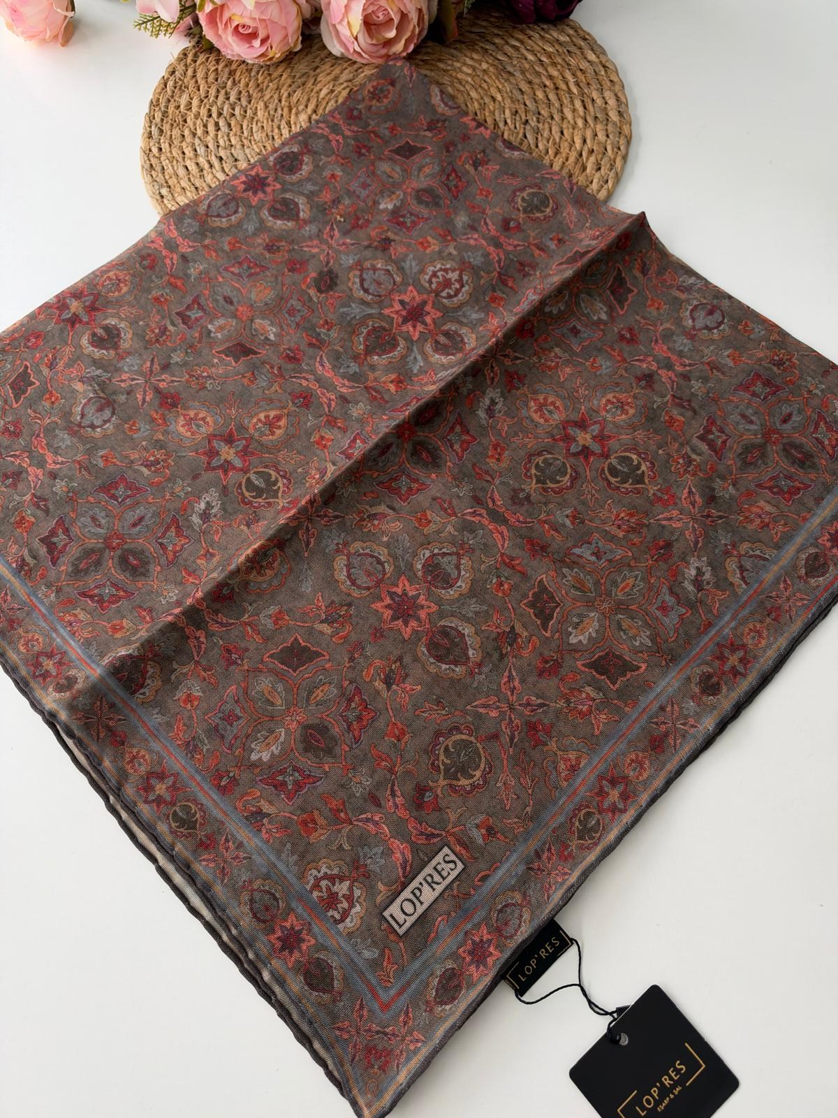 Lop'res Soft Pamuklu Eşarp LDNA2807