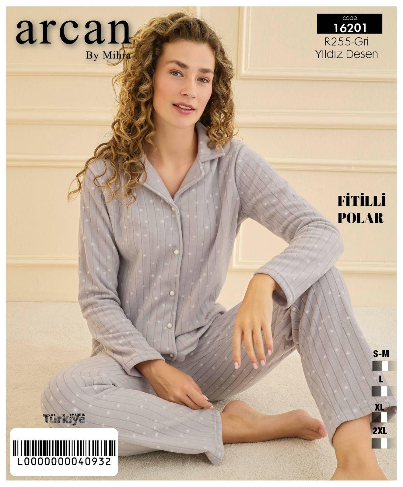 Mihra Fitilli Polar Pijama Takımı PJF1620105