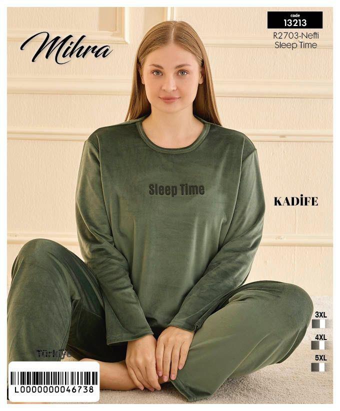 Mihra Kadife Battal PijamaTakımı PJF1321303