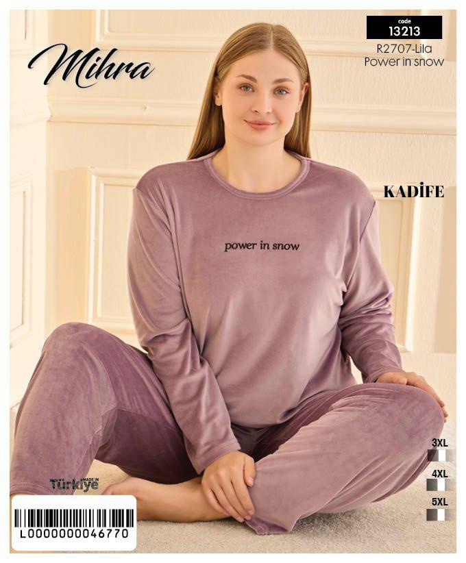 Mihra Kadife Battal PijamaTakımı PJF1321304