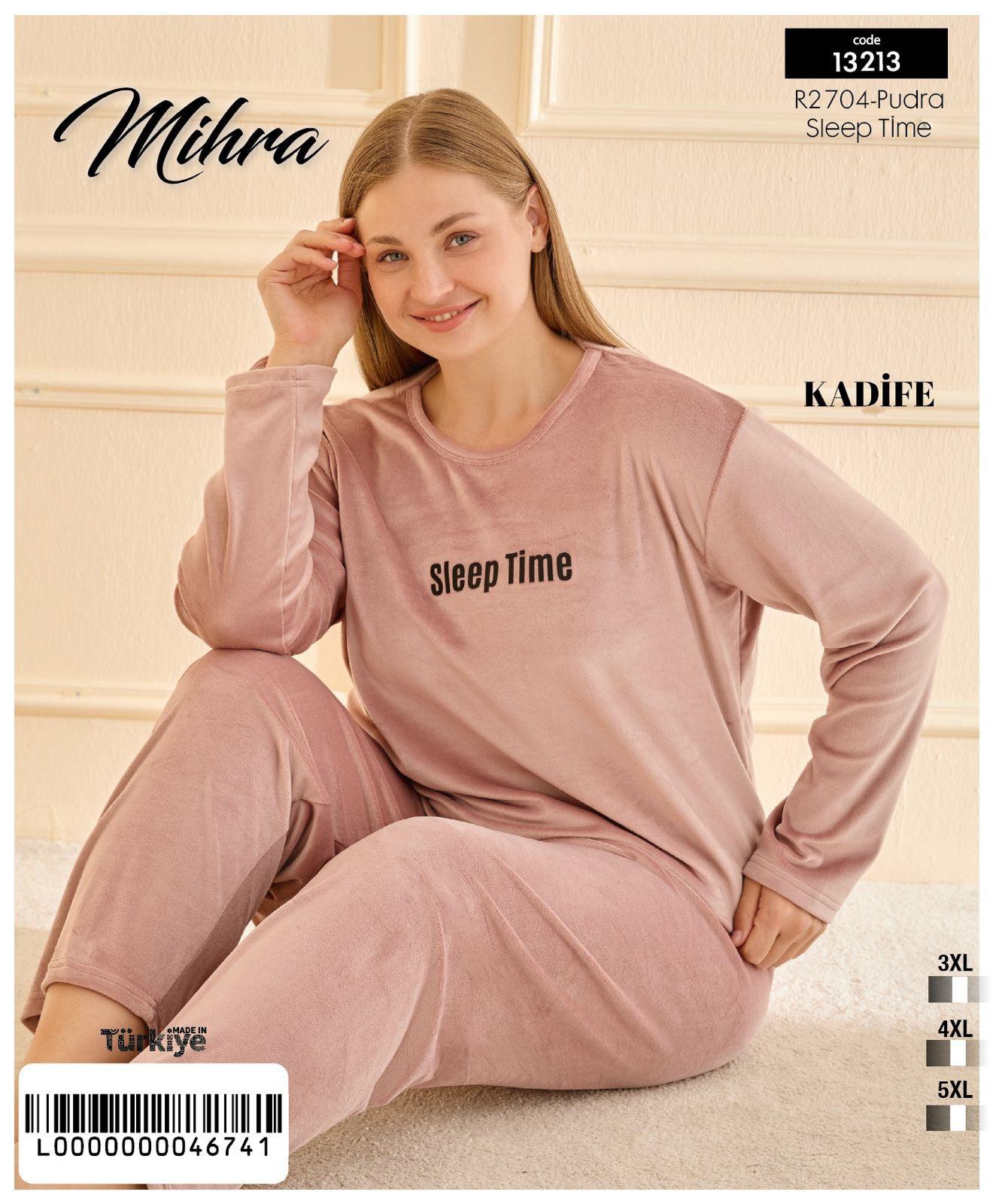 Mihra Kadife Battal PijamaTakımı PJF1321305