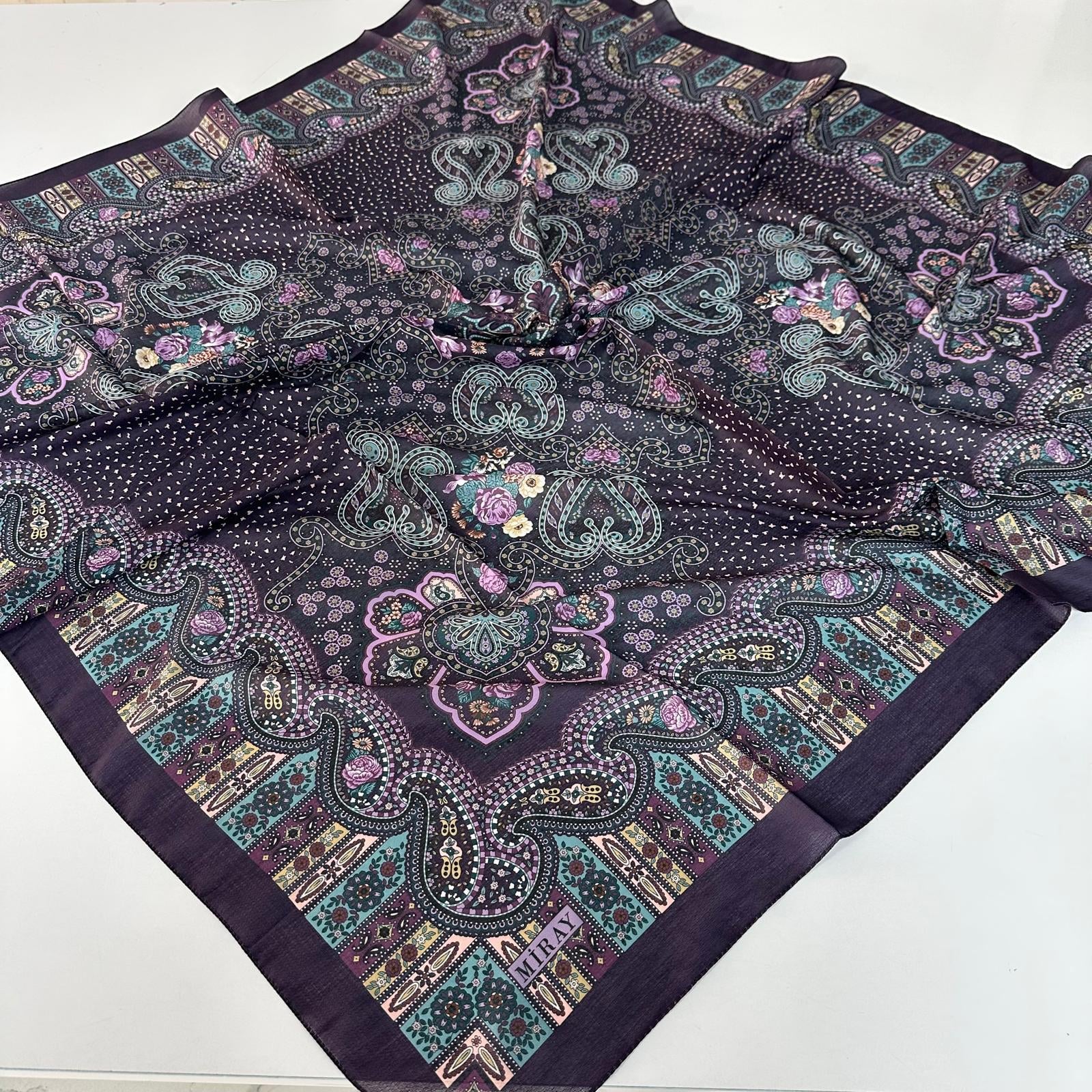 Miray 120 cm Nevada Pamuk Lüx Eşarp  BYK0110
