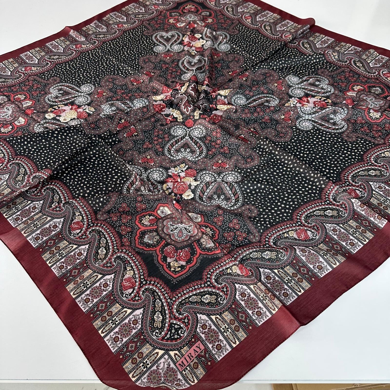 Miray 120 cm Nevada Pamuk Lüx Eşarp  BYK0102