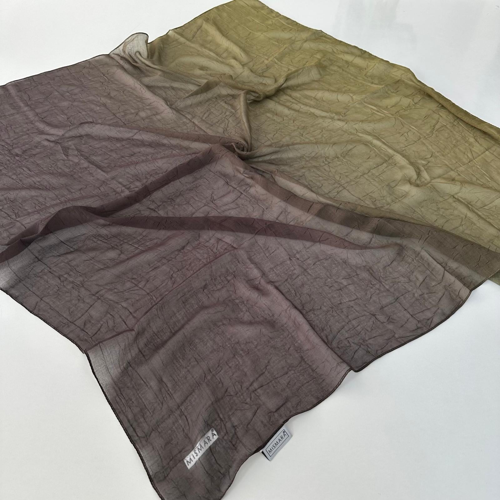Mismara Degrade Bambu Kraş Eşarp  EBR0107