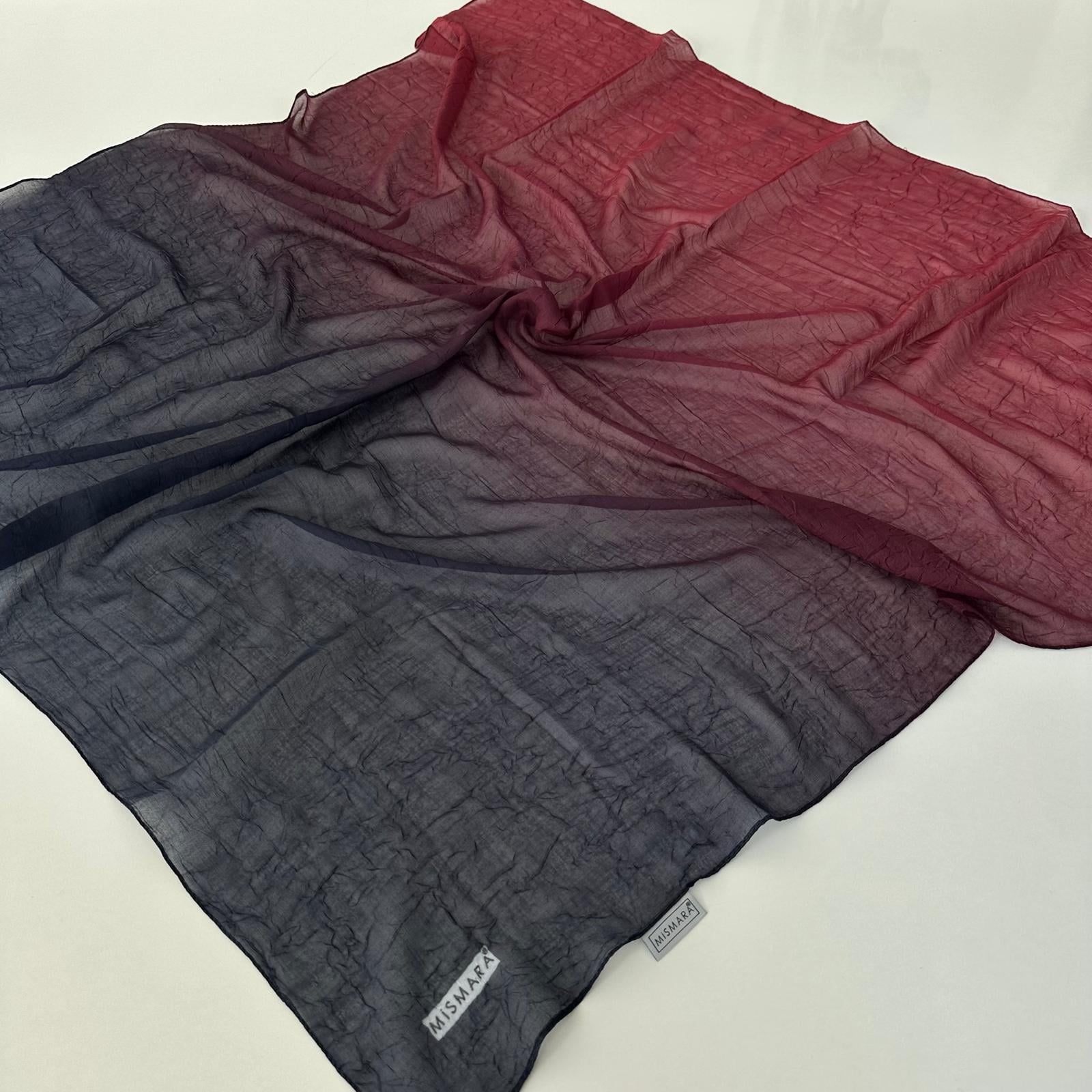 Mismara Degrade Bambu Kraş Eşarp  EBR0116