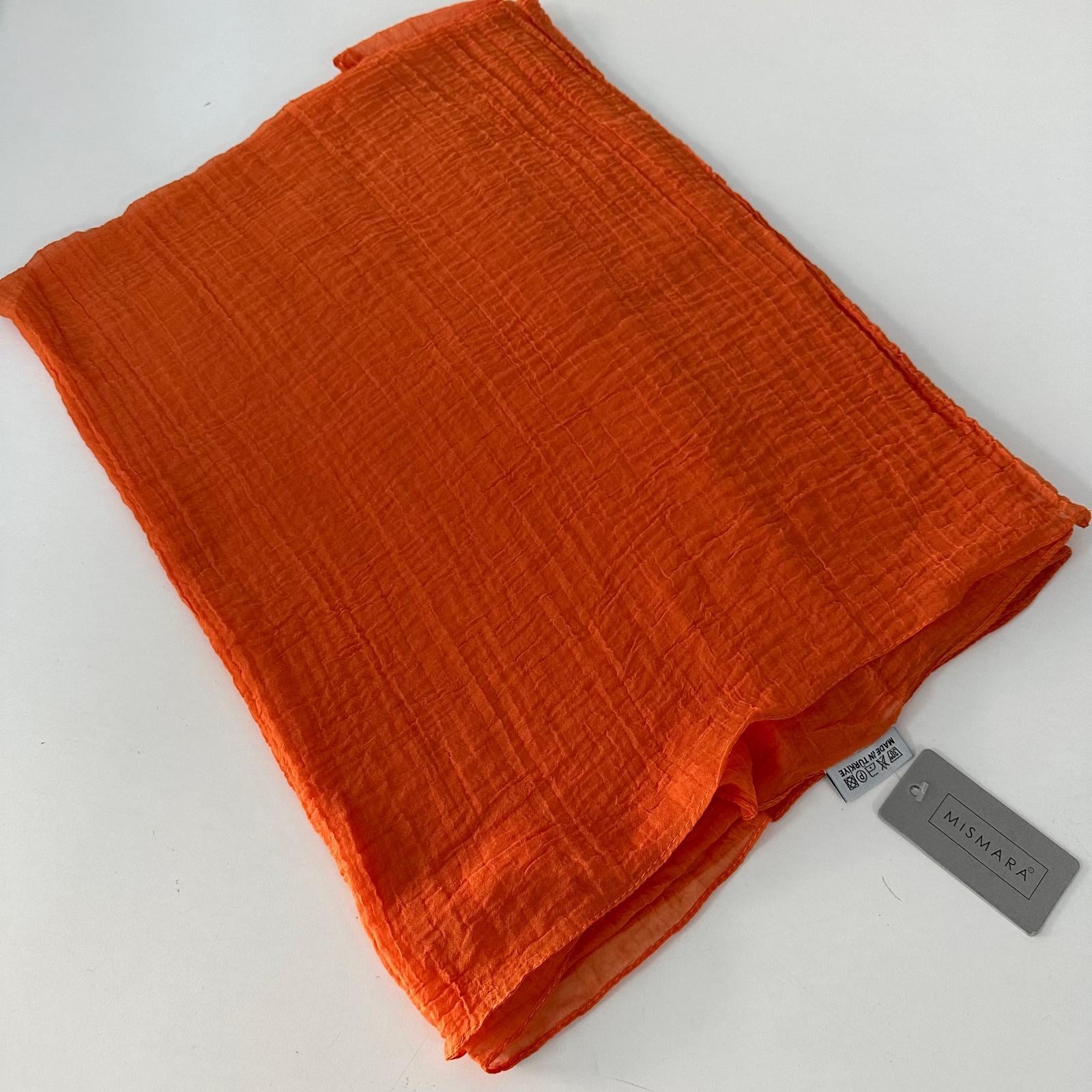 Mismara Müslin Şal Turuncu LBM0104