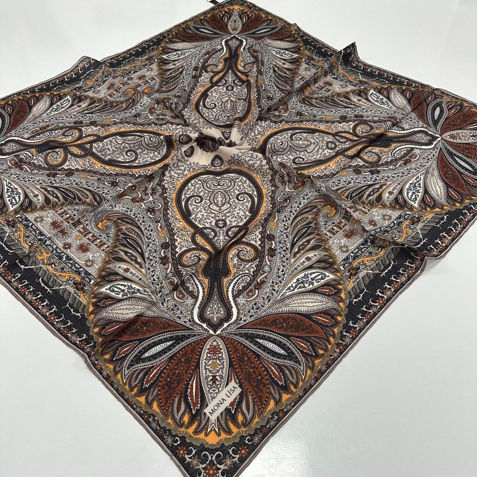 Mona Lisa Soft Pamuklu Eşarp LDFR0110