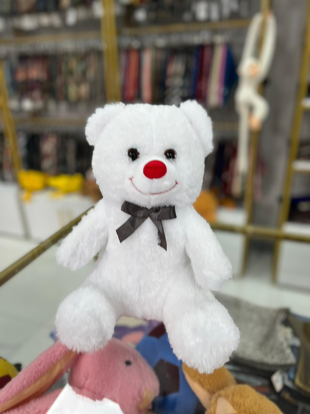 Peluş Ayıcık 35 cm Beyaz YNC0501