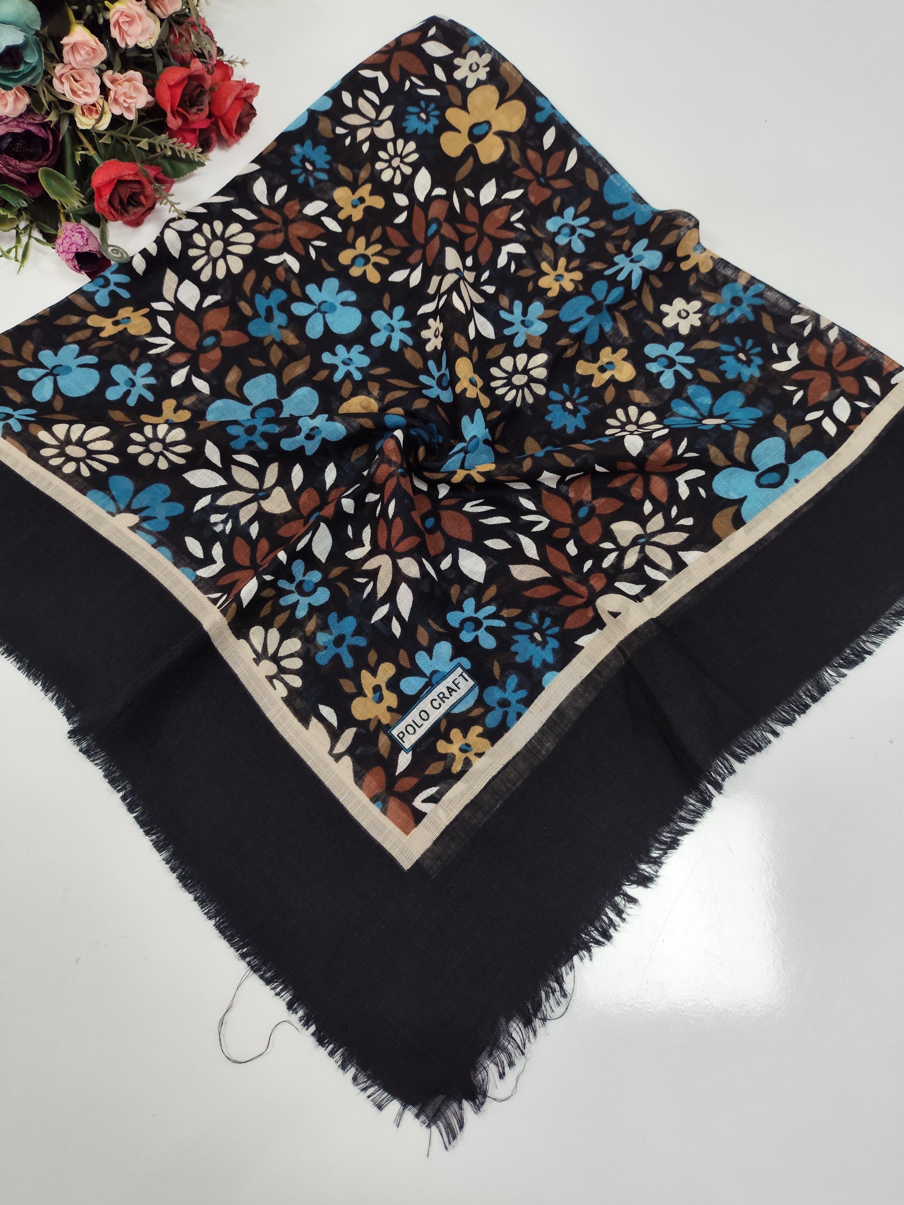 Polo Craft Pamuklu Flamlı Eşarp PFT0605