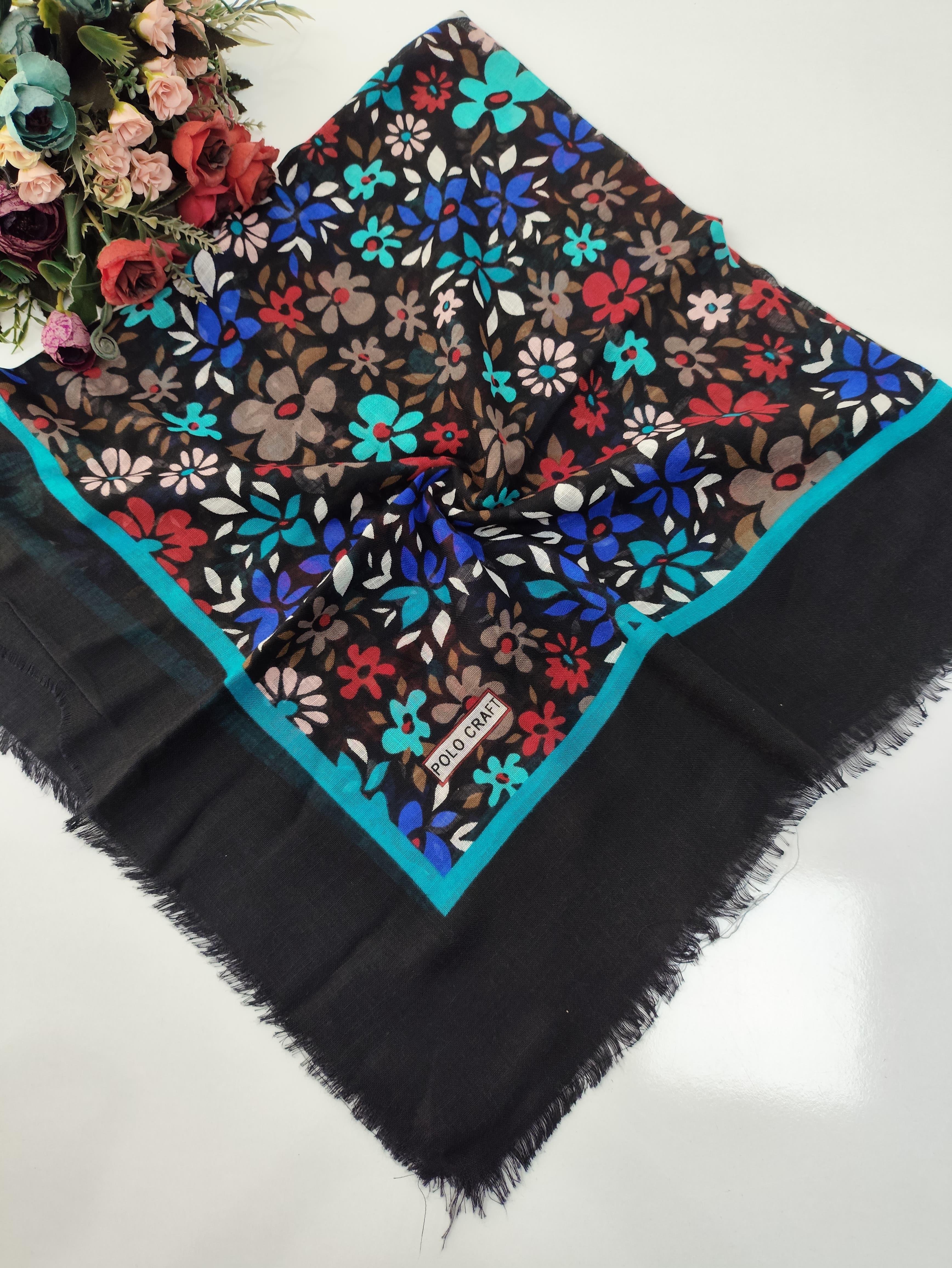 Polo Craft Pamuklu Flamlı Eşarp PFT0617