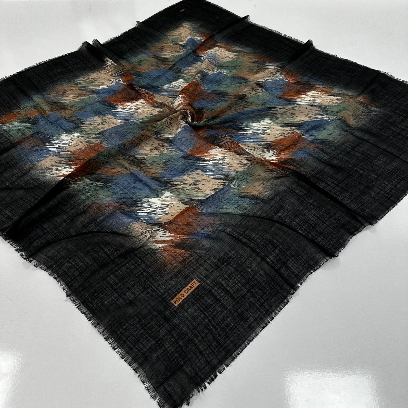 Polo Craft Pamuklu Flamlı Eşarp PFT1114