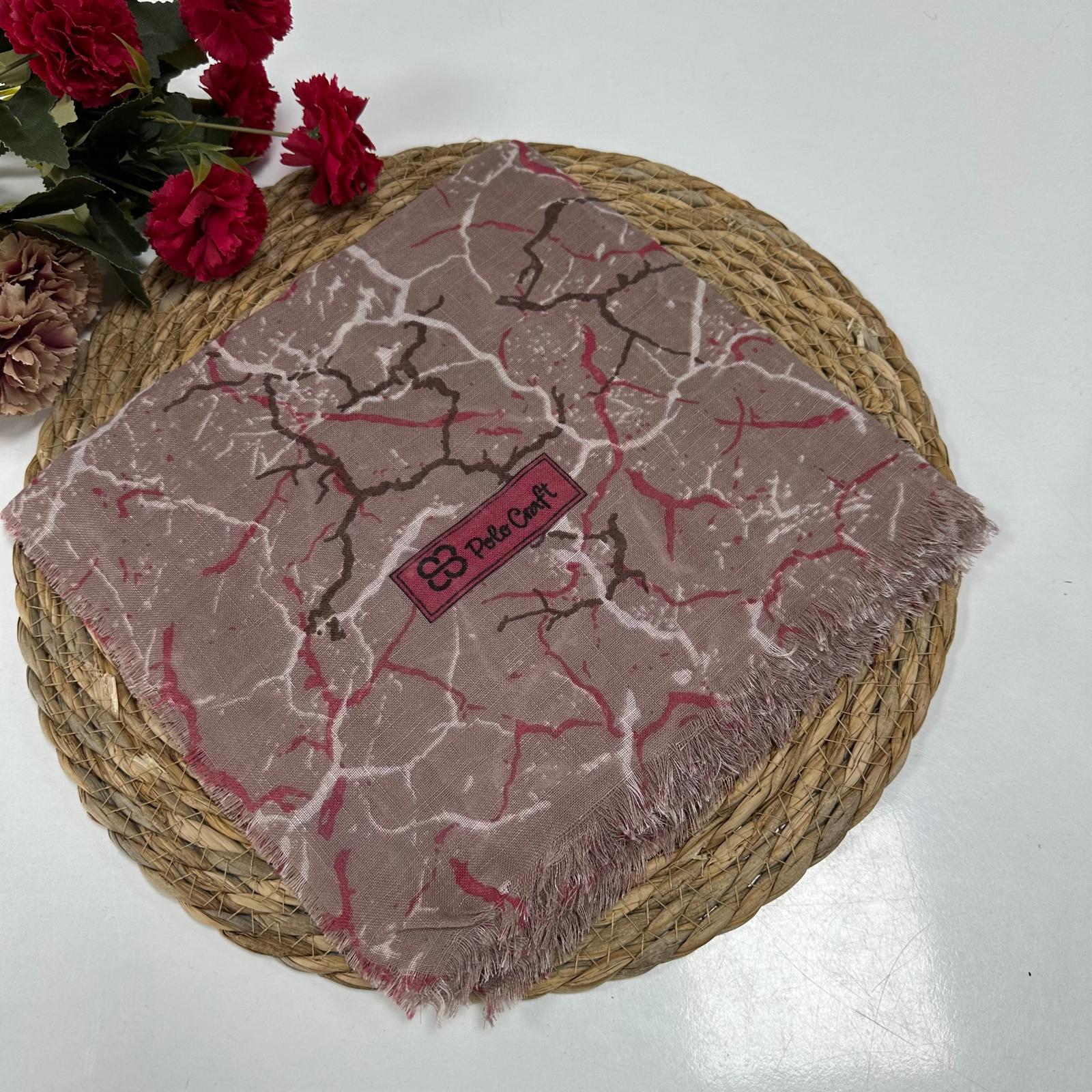 Polo Craft Pamuklu Flamlı Eşarp PFT2918