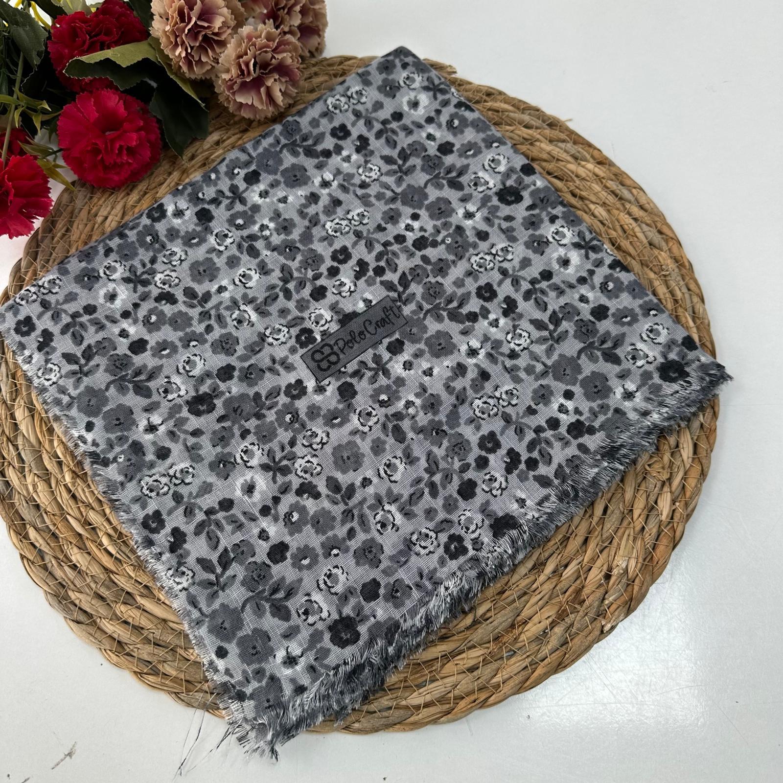 Polo Craft Pamuklu Flamlı Eşarp PFT3005