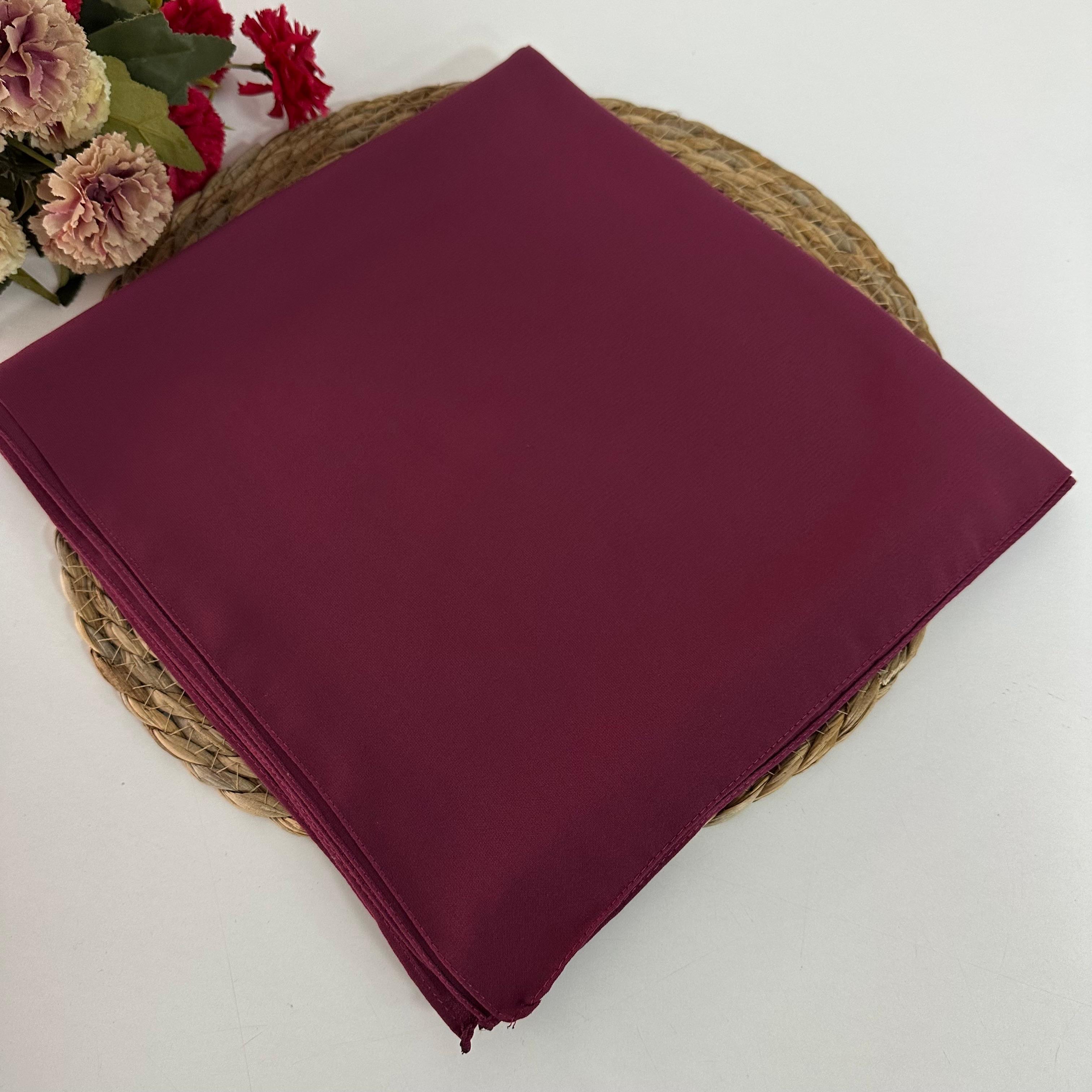 Polo Craft Soft Mürdüm Medine İpeği Eşarp MEB0214