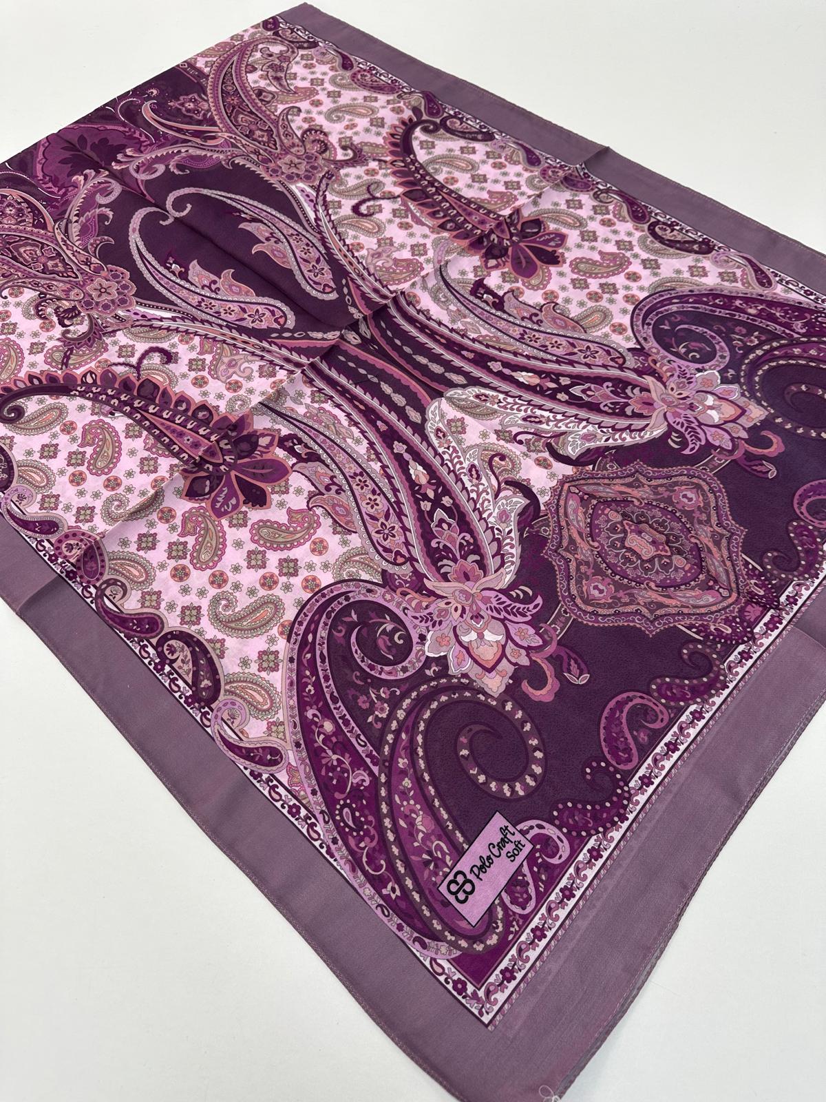 Polo Craft Soft Pamuklu Şal Etro Desen FZY0510