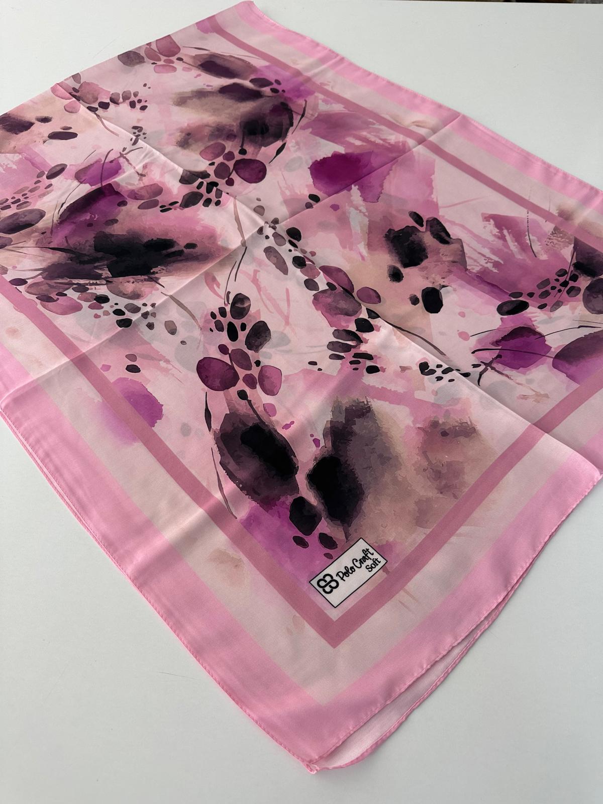Polo Craft Soft Pamuklu Şal Pembe Serisi FZY1002