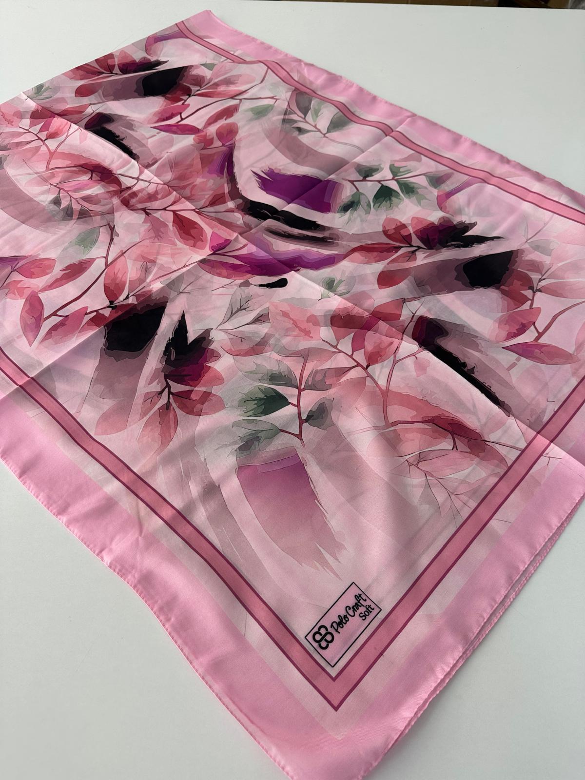 Polo Craft Soft Pamuklu Şal Pembe Serisi FZY1008