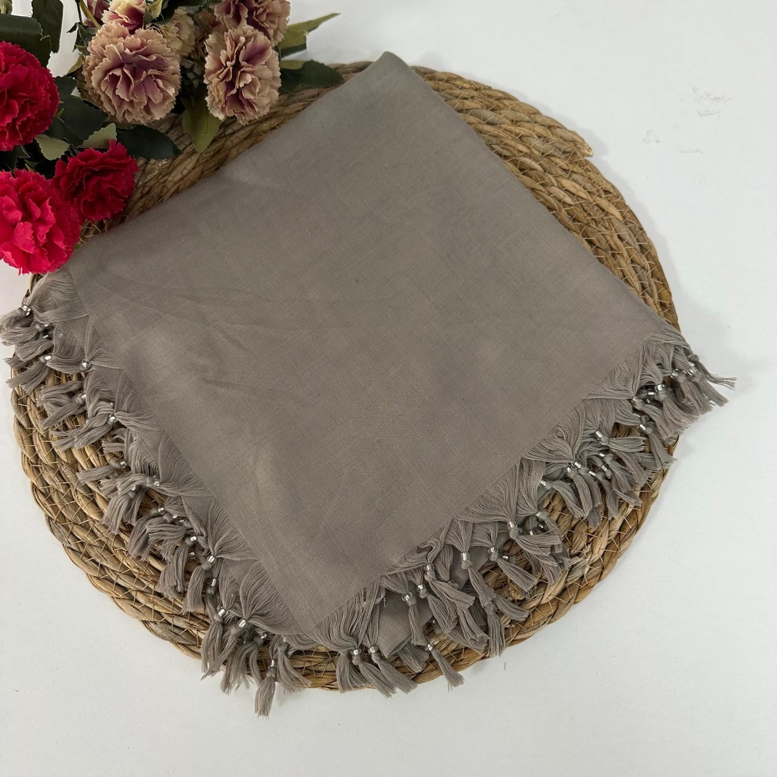 Polo Craft Sökme Boncuklu Eşarp SBC1017