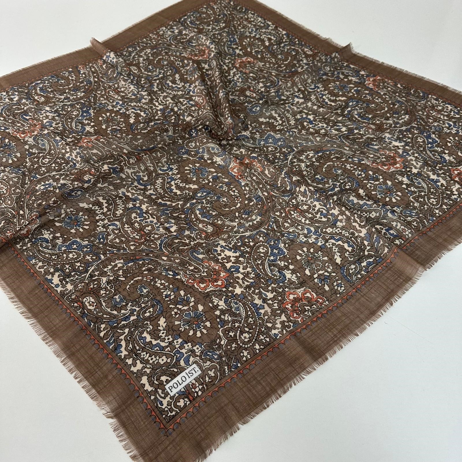 Polo İst. Pamuklu Flamlı Eşarp PFW4002