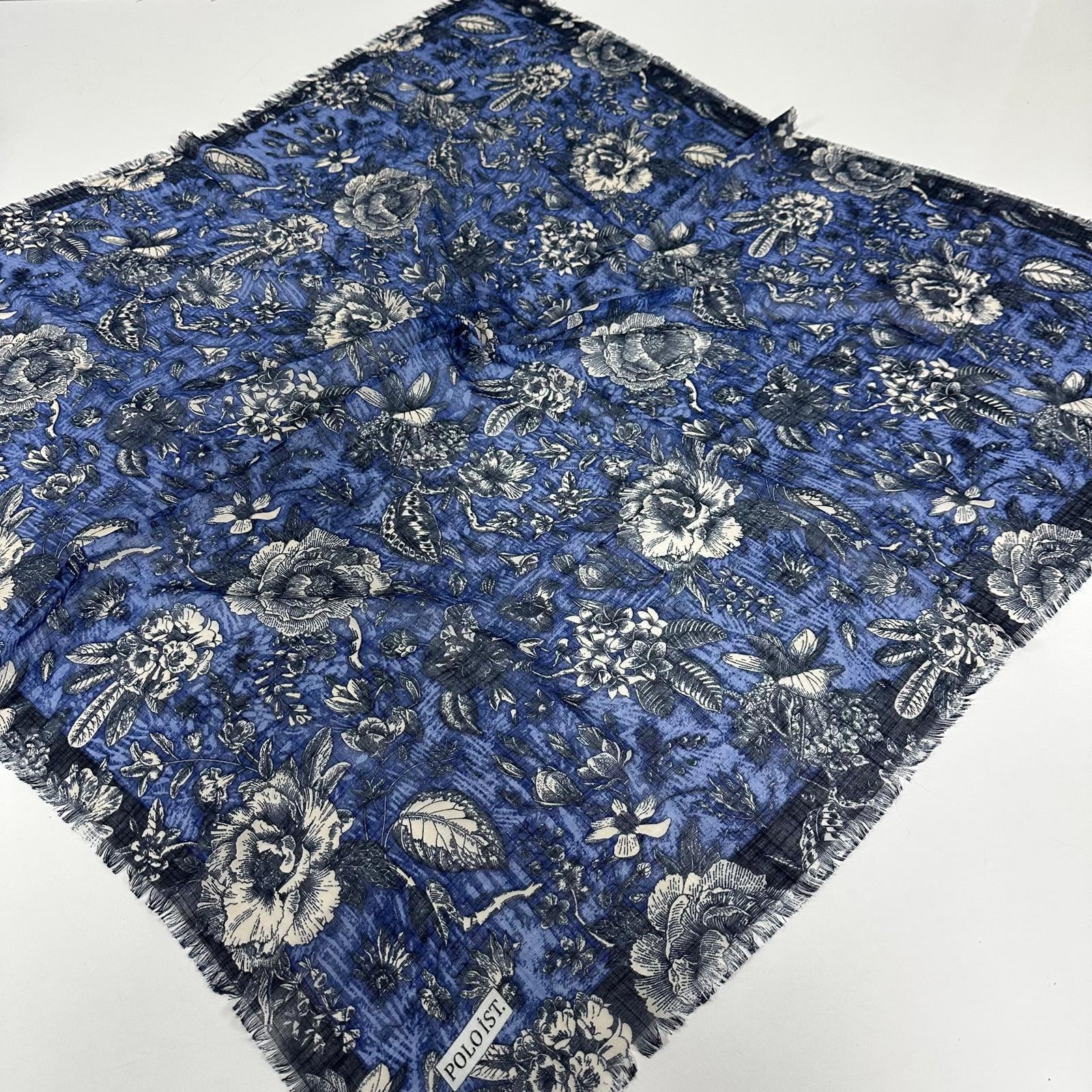 Polo İst. Pamuklu Flamlı Eşarp PFW3413