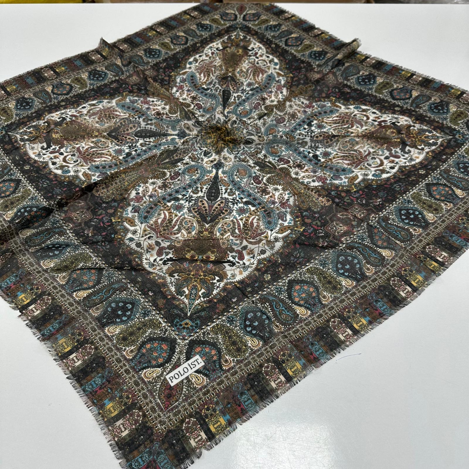 Polo İst. Pamuklu Çekme Koton İnce Eşarp PFQ0617