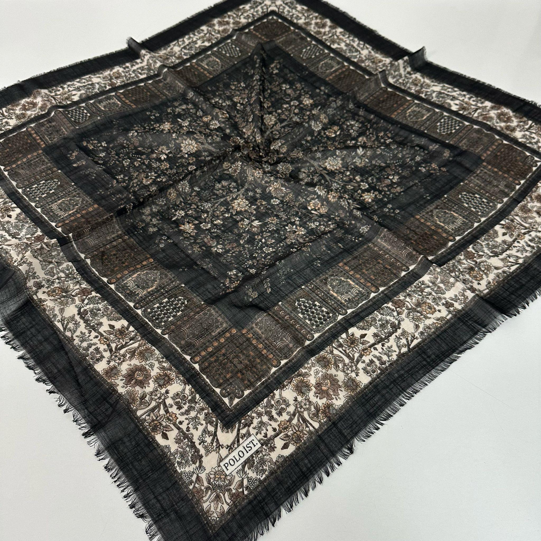 Polo İst. Pamuklu Flamlı Eşarp PFW3808