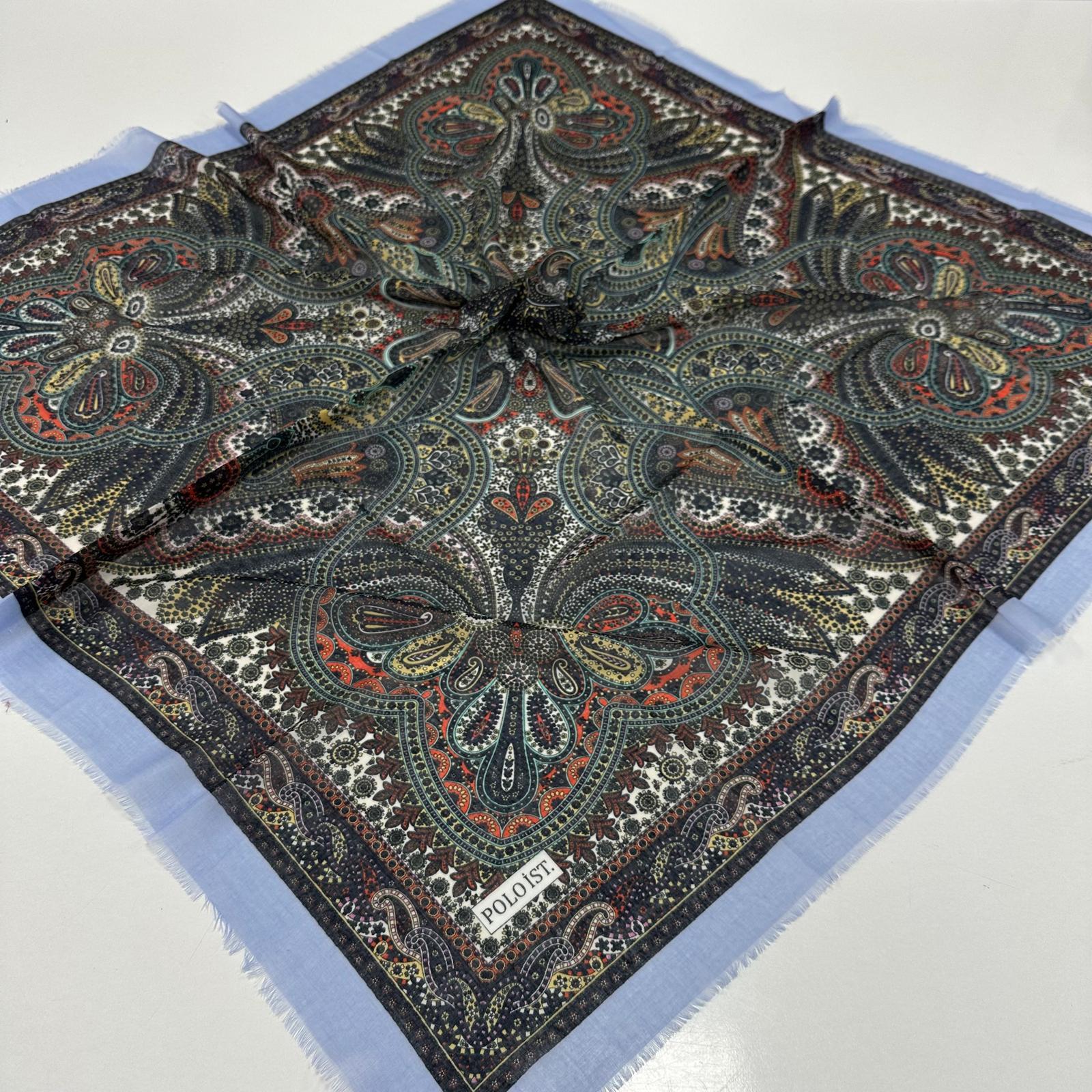 Polo İst. Pamuklu Çekme Koton İnce Eşarp PFQ0202