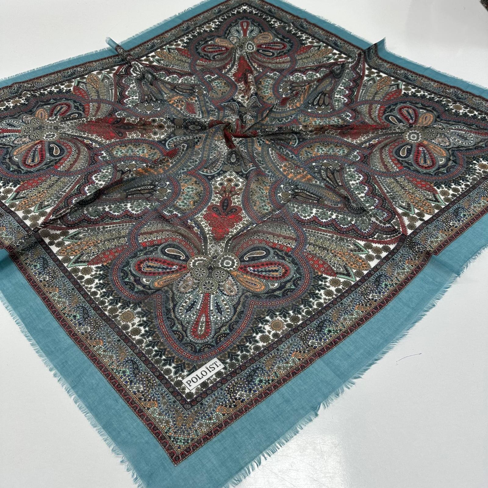 Polo İst. Pamuklu Çekme Koton İnce Eşarp PFQ0501