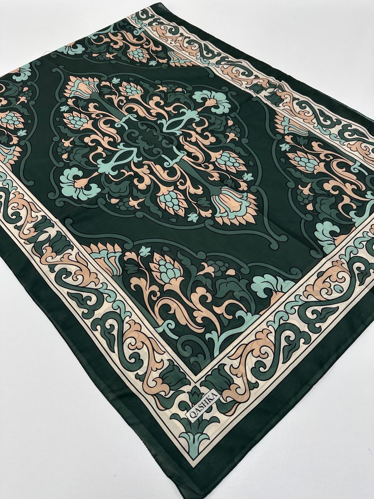 QASHKA Soft Pamuklu Şal Etro Desen LBD0708