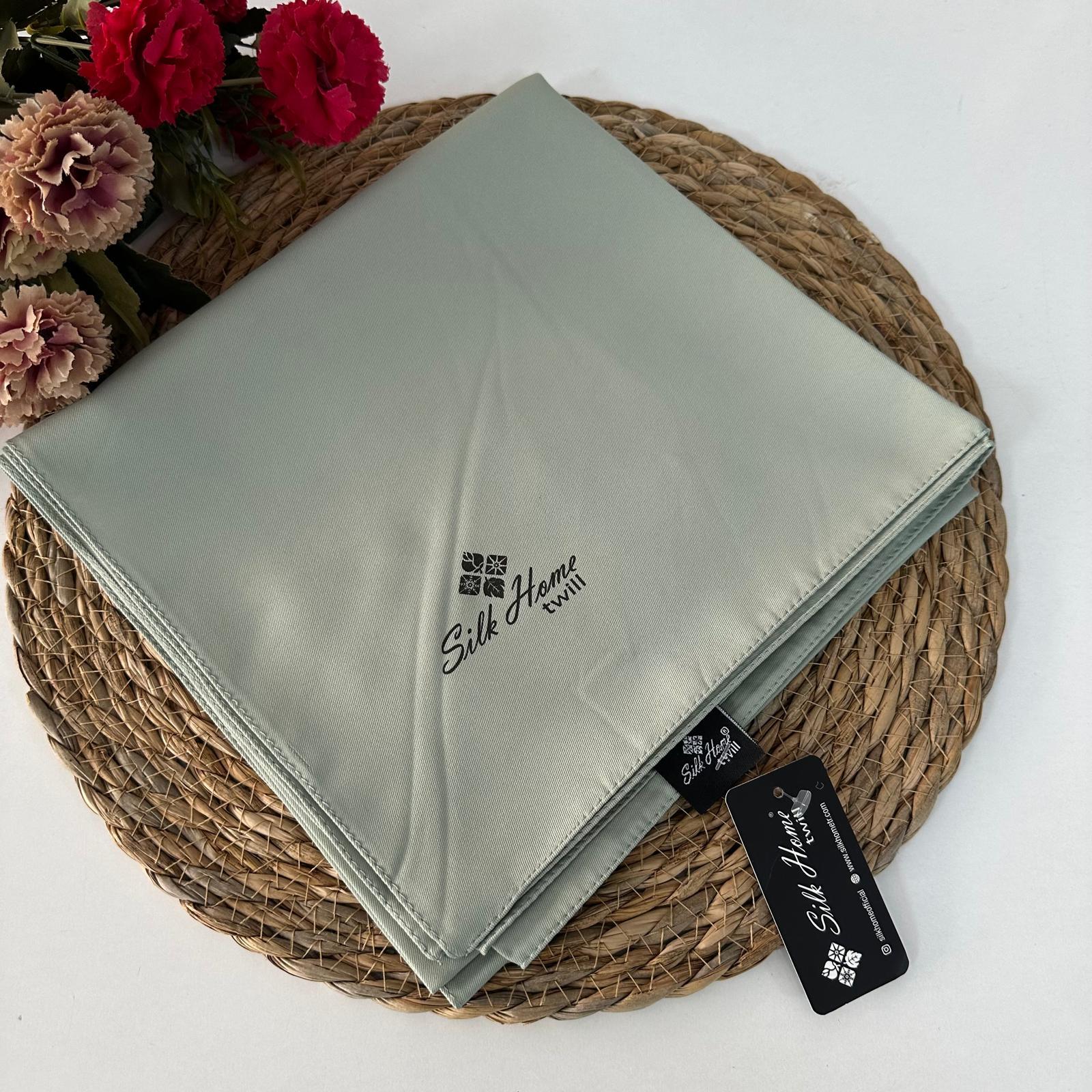Silk Home Düz Renk Twill Eşarp Su Yeşili LTH0208