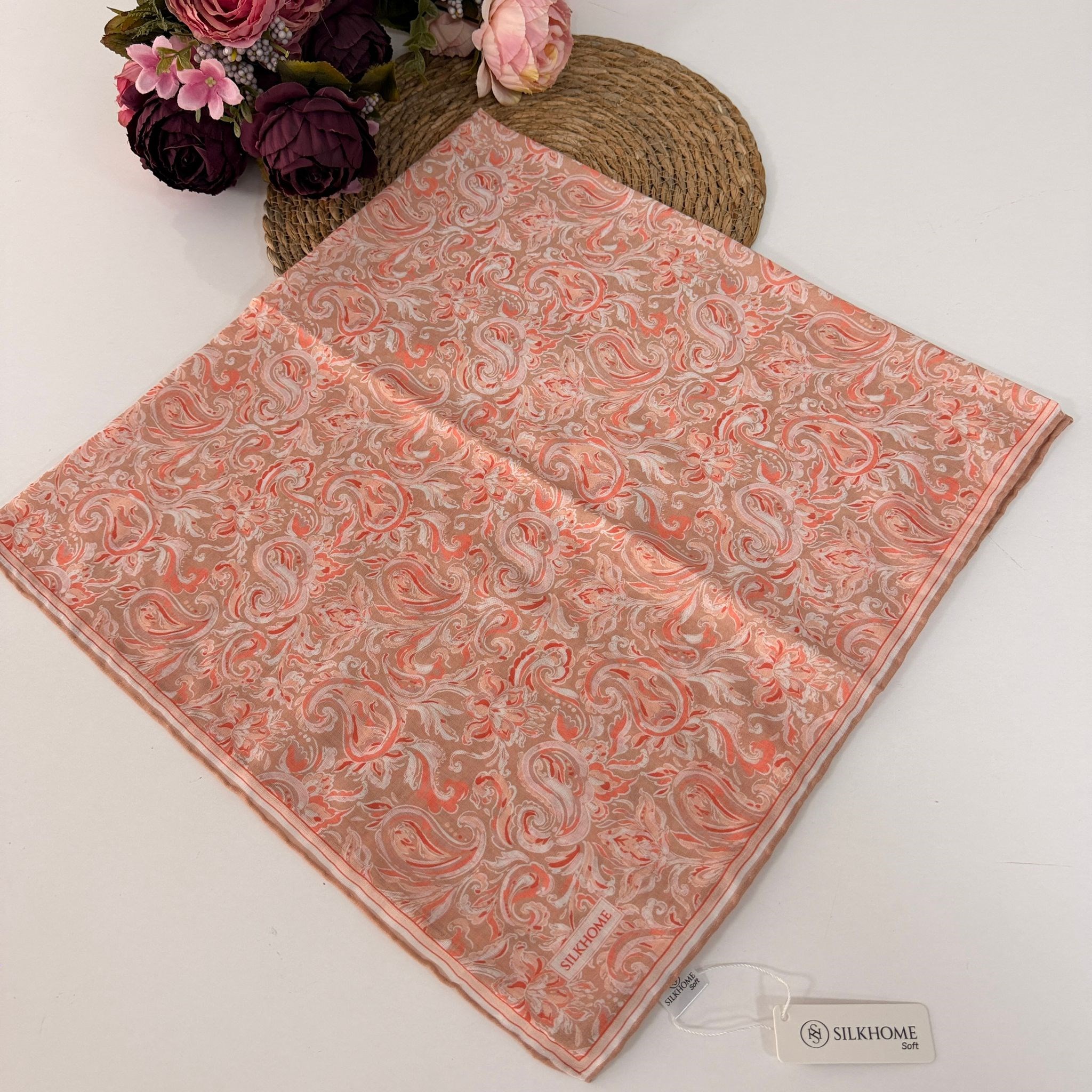 Silk Home Soft Pamuklu Eşarp LDFJ0412