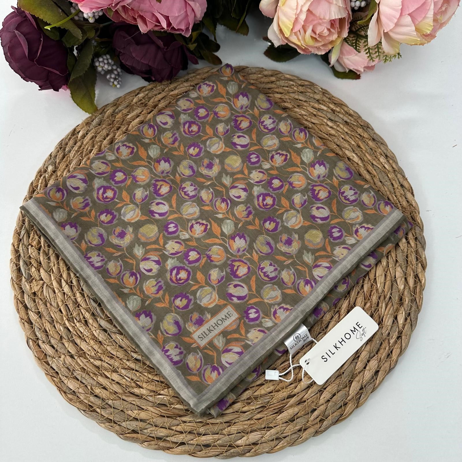 Silk Home Soft Pamuklu Eşarp LDFJ0619