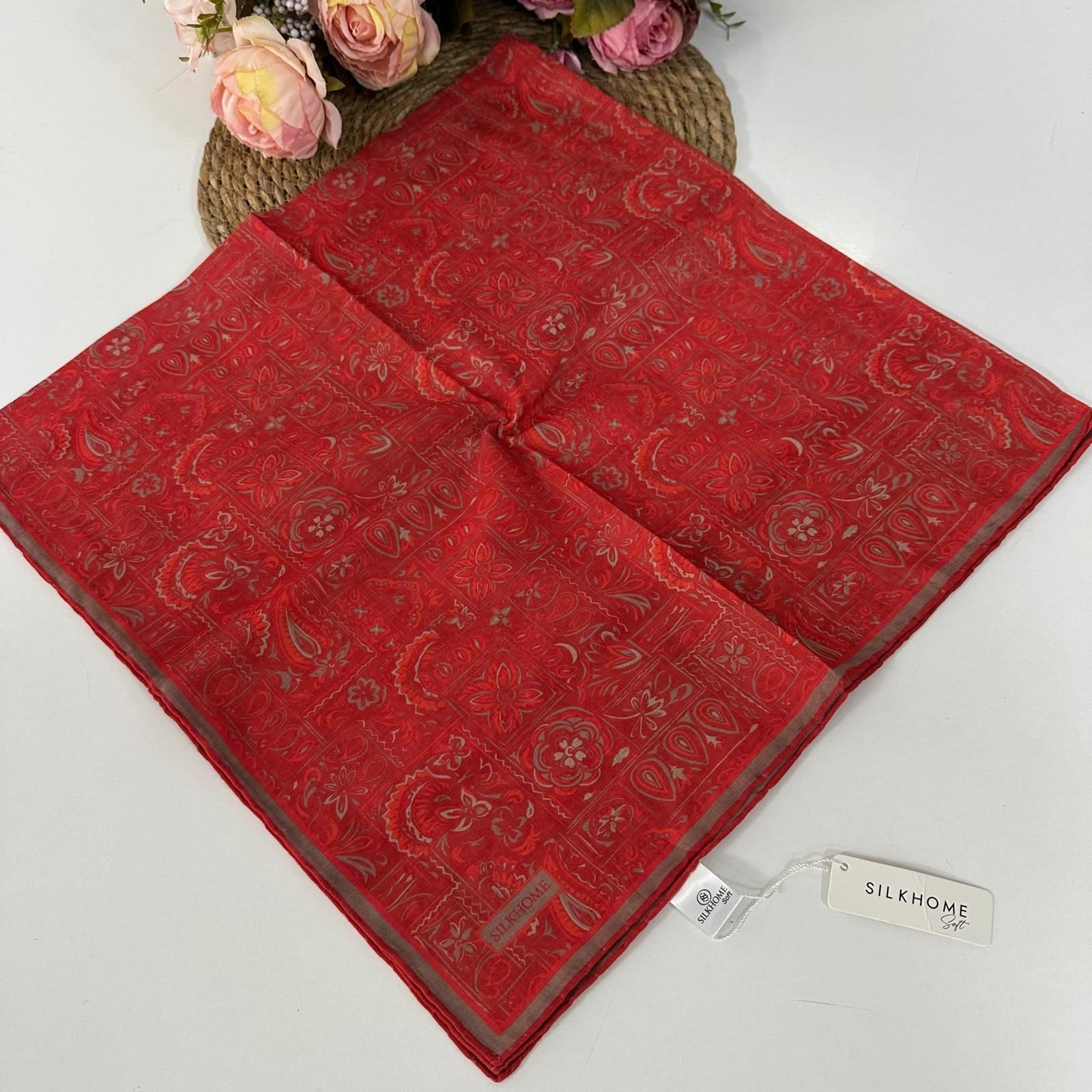 Silk Home Soft Pamuklu Eşarp LDFJ0708