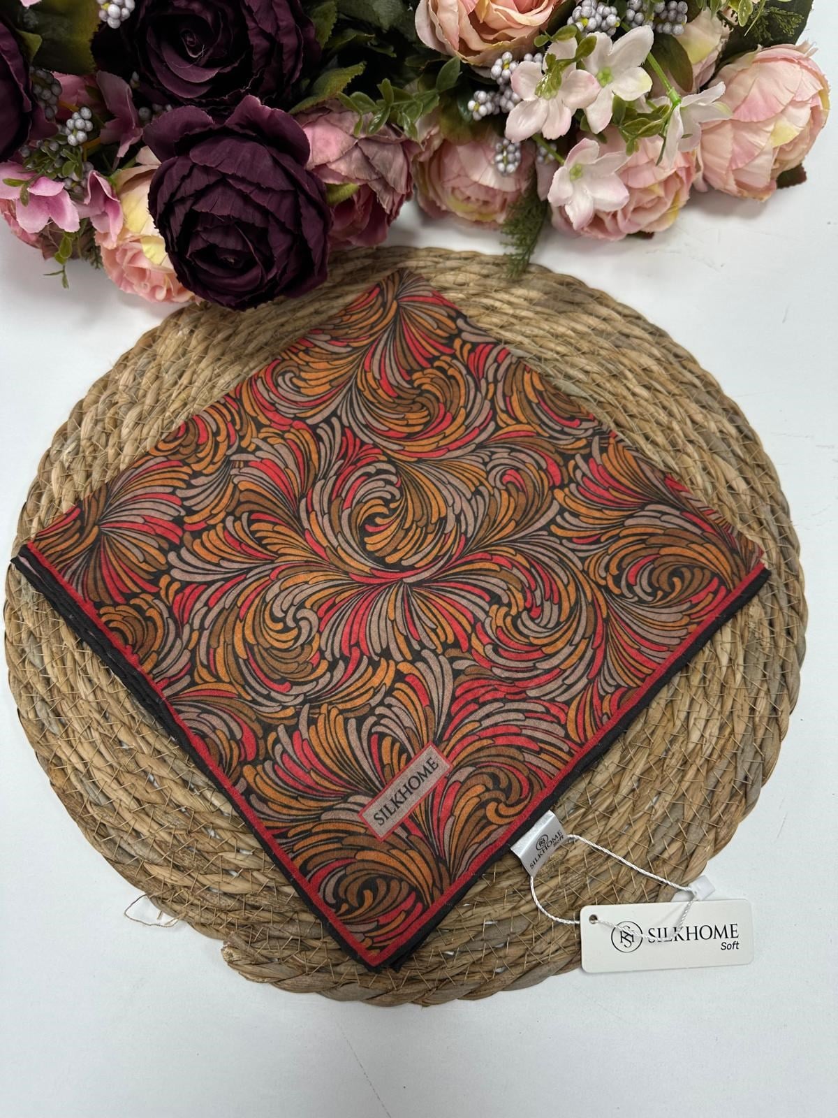 Silk Home Soft Pamuklu Eşarp LDFJ0908