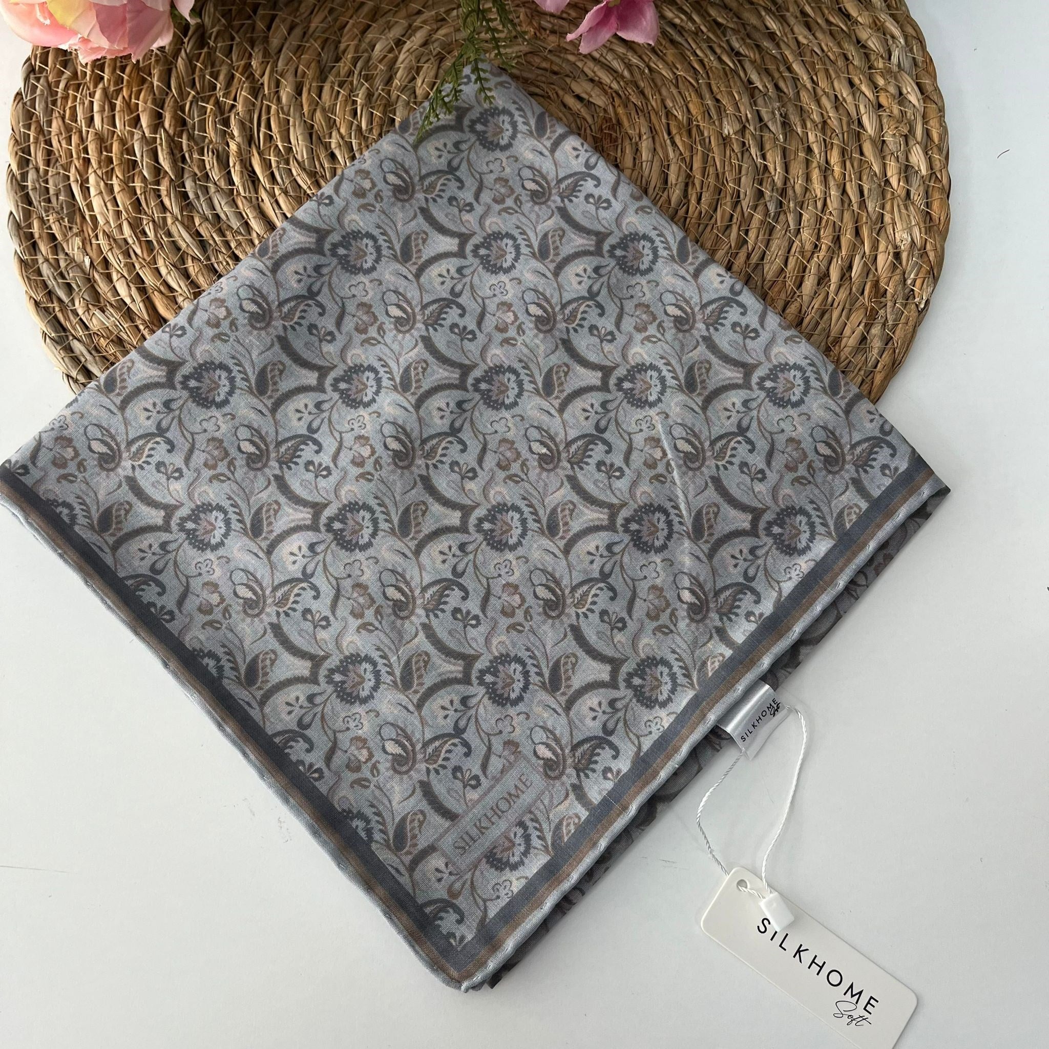 Silk Home Soft Pamuklu Eşarp LDFS8315