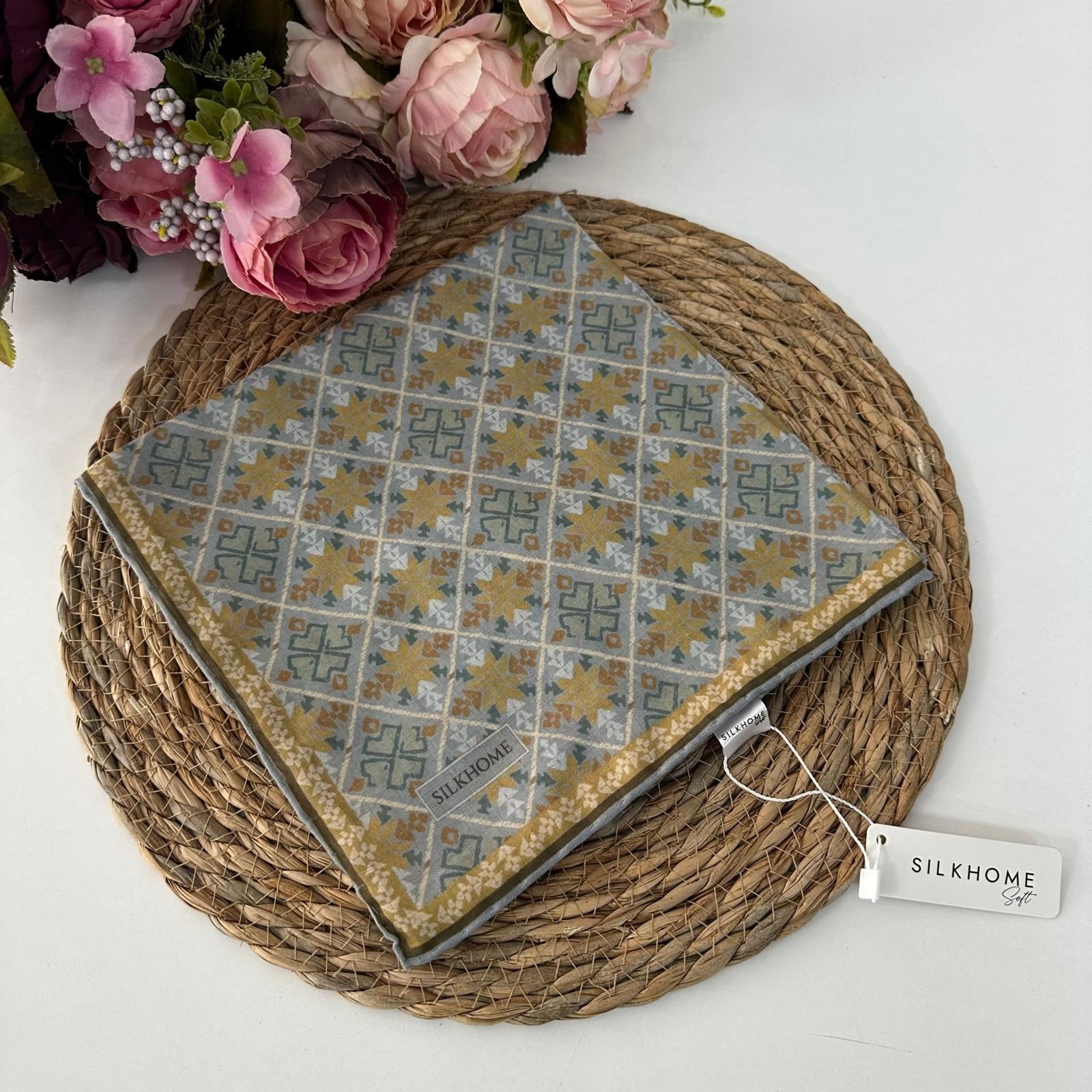 Silk Home Soft Pamuklu Eşarp LDFS9102