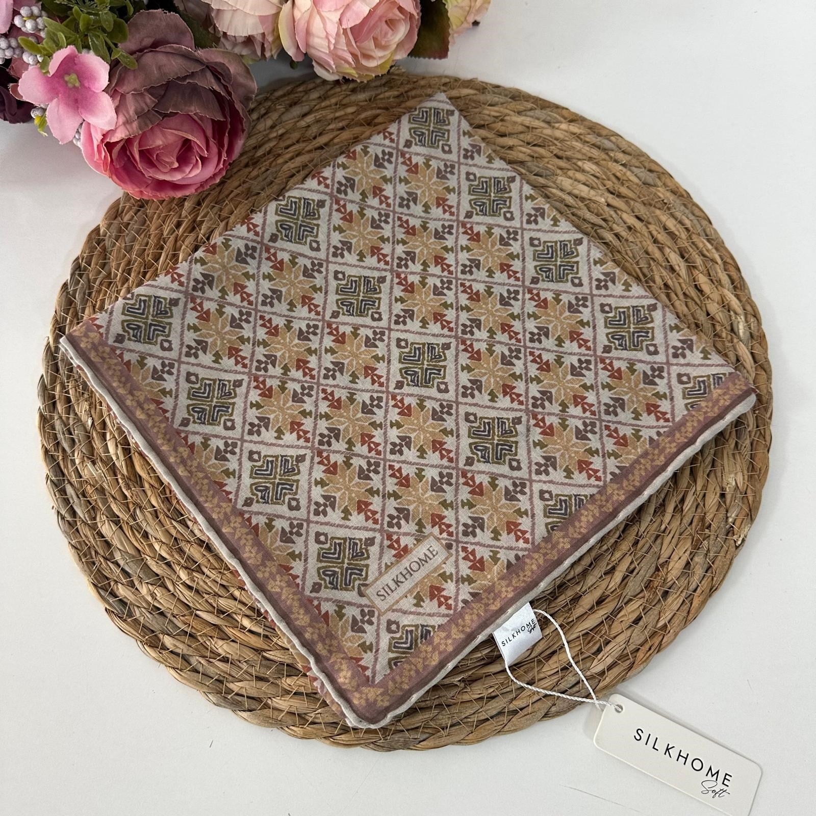 Silk Home Soft Pamuklu Eşarp LDFS9108