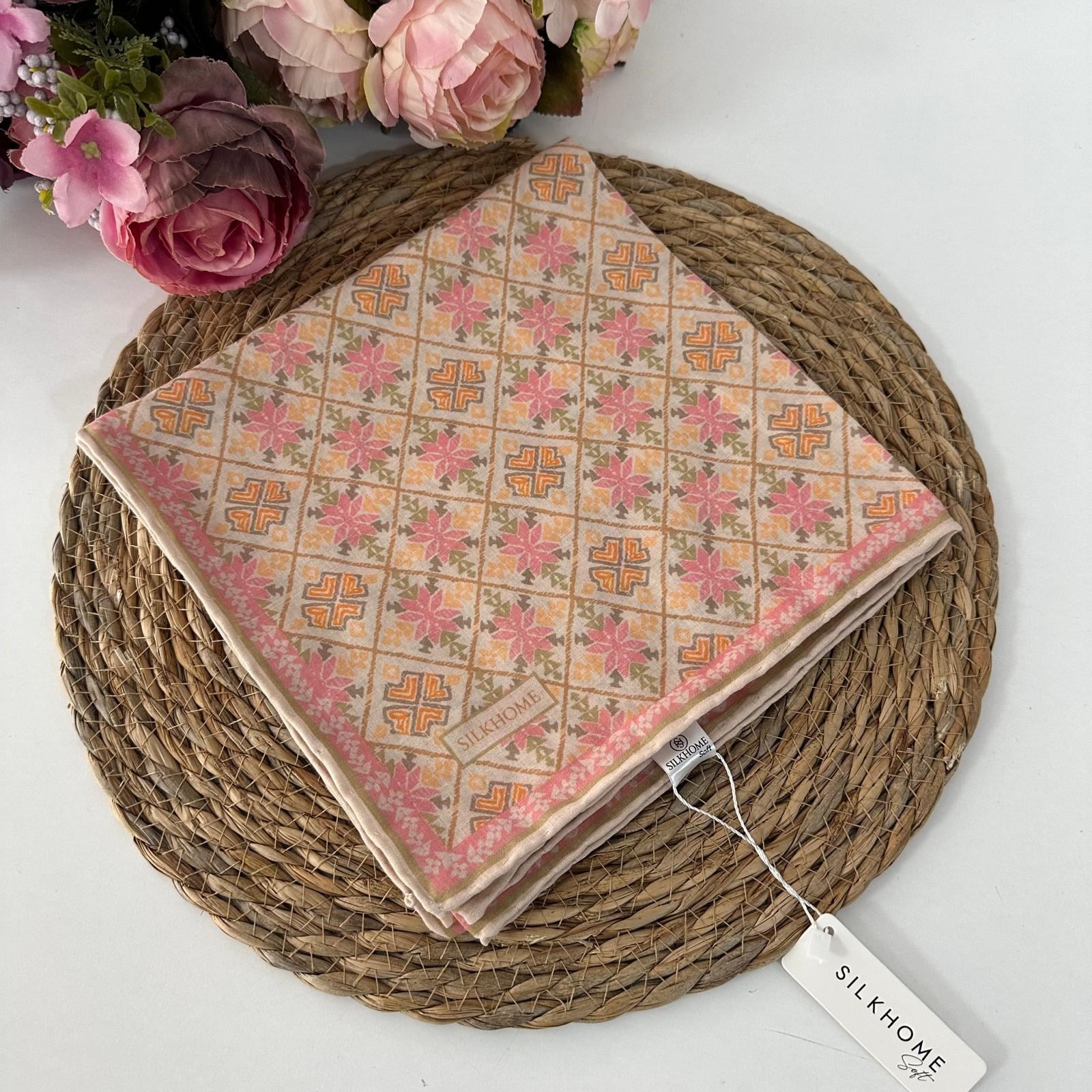 Silk Home Soft Pamuklu Eşarp LDFS9113