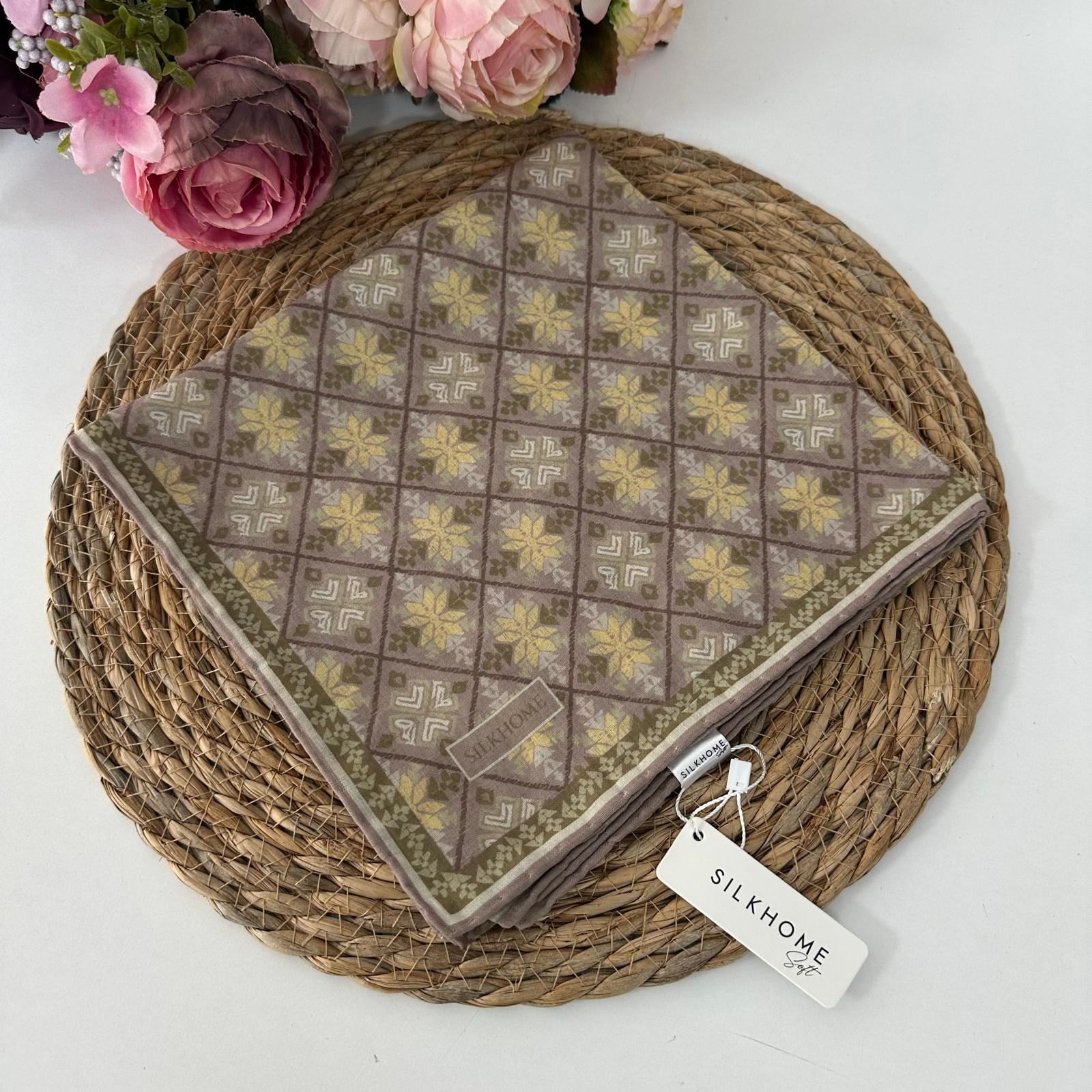 Silk Home Soft Pamuklu Eşarp LDFS9114