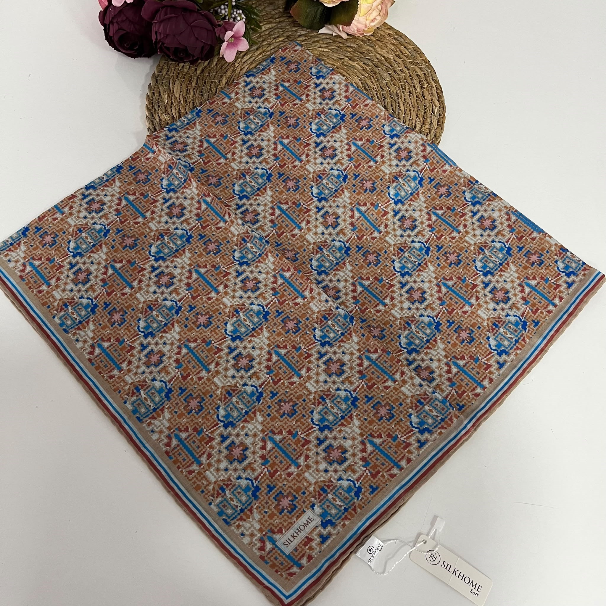 Silk Home Soft Pamuklu Eşarp LDFS9409