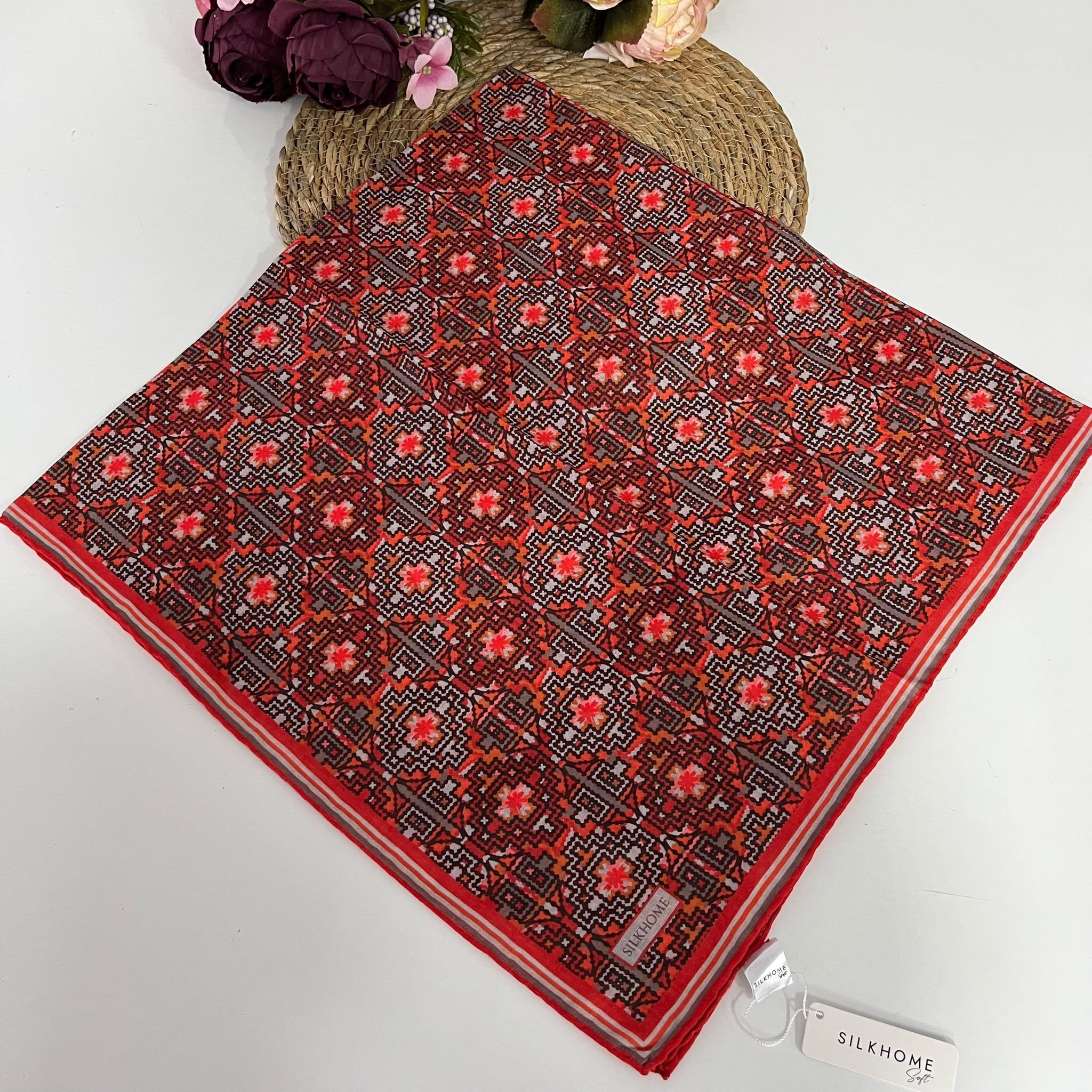 Silk Home Soft Pamuklu Eşarp LDFS9411