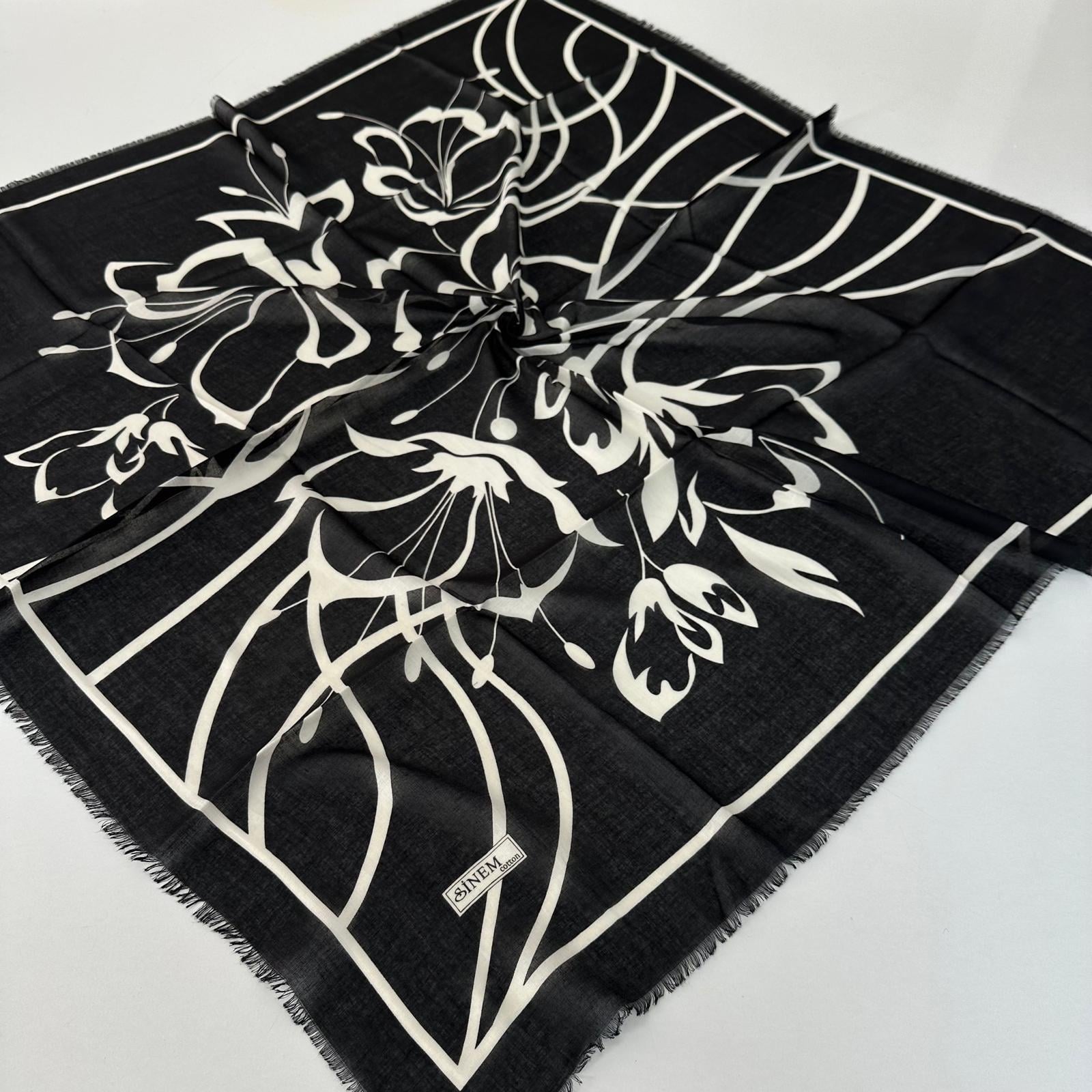 Sinem Çekme Koton Eşarp PLS2107