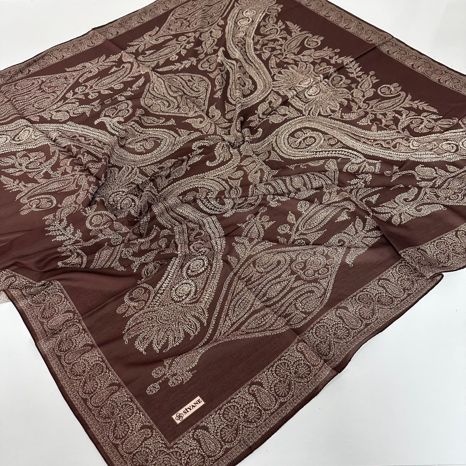 Siyane 120 cm Büyük Boy Eşarp  BYK1203