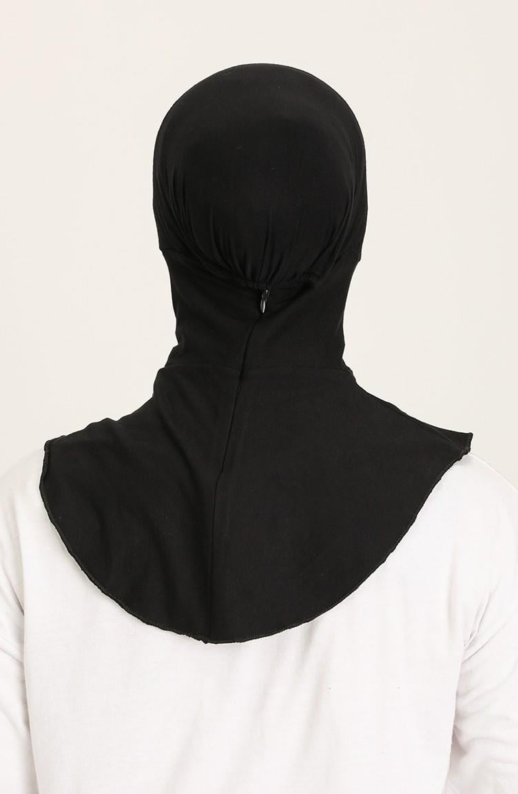 Tesettür Bone SİYAH BN0504