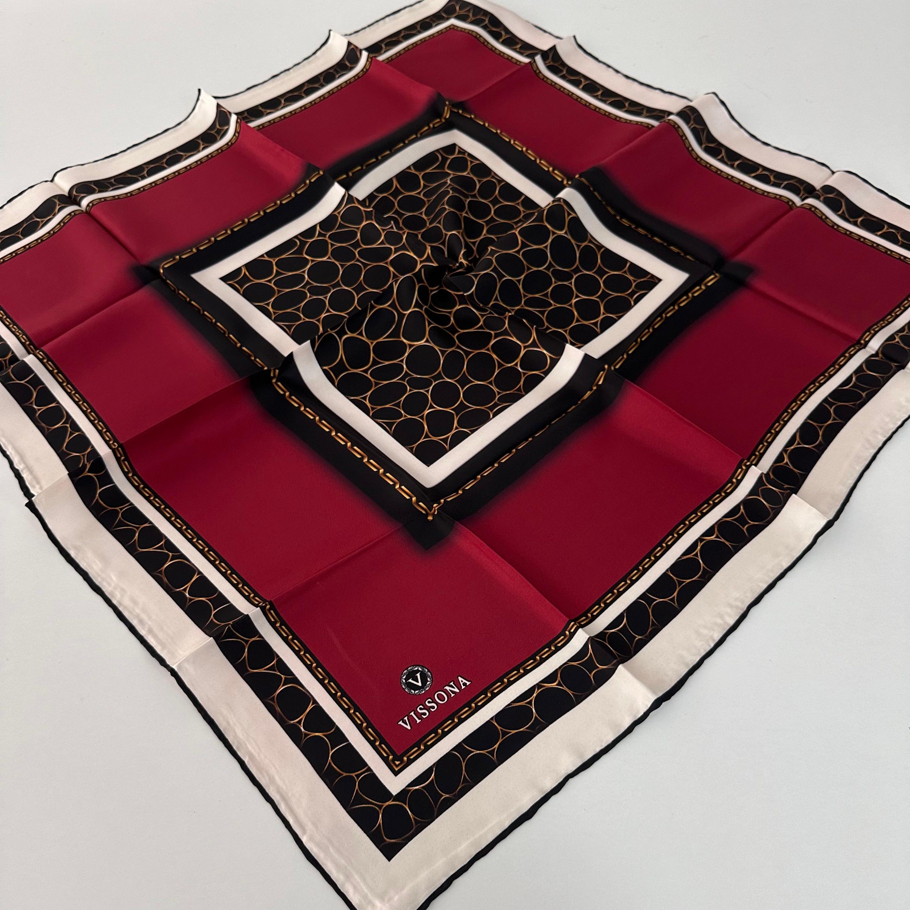 Vissona Twill İpek Eşarp IPK0906