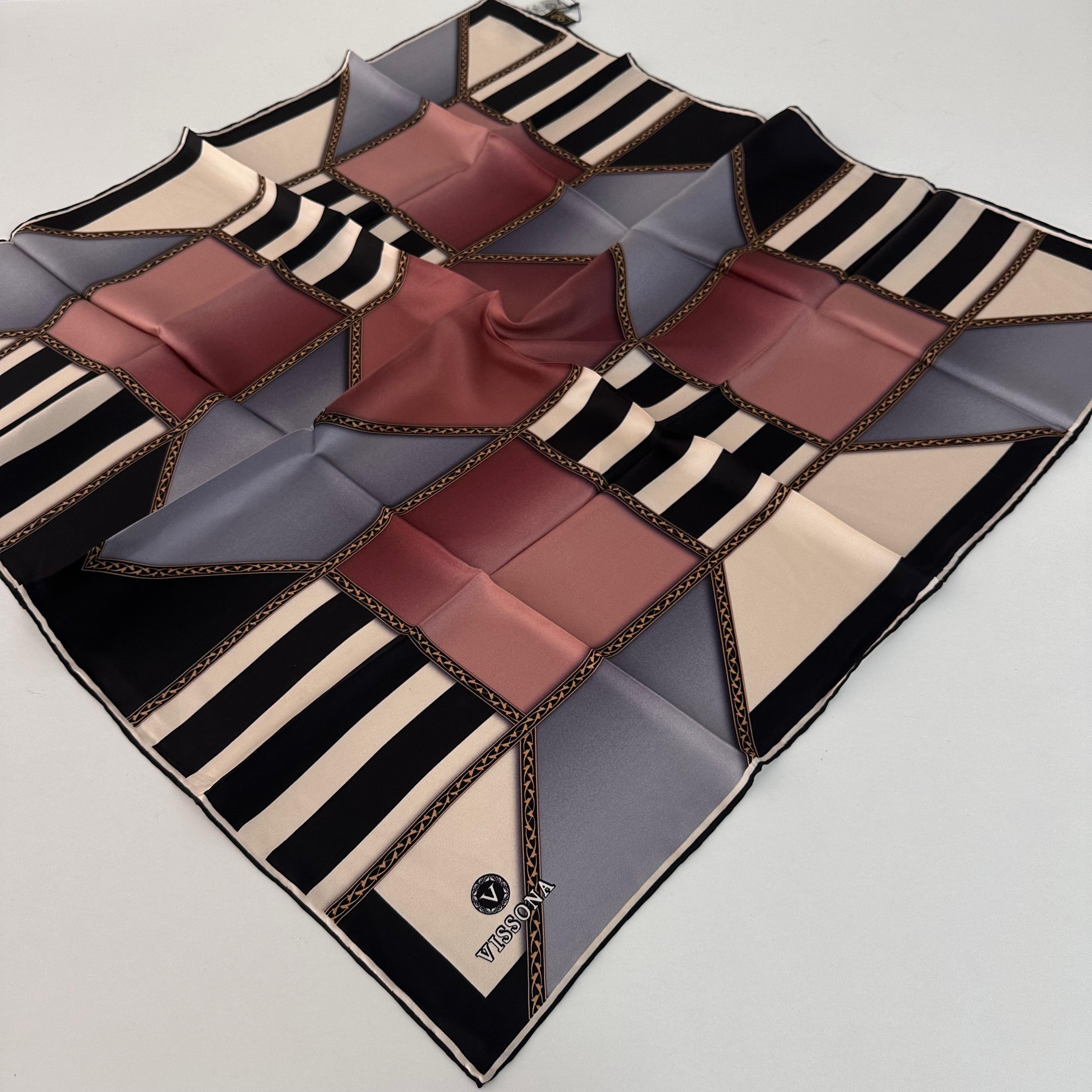 Vissona Twill İpek Eşarp IPK1403