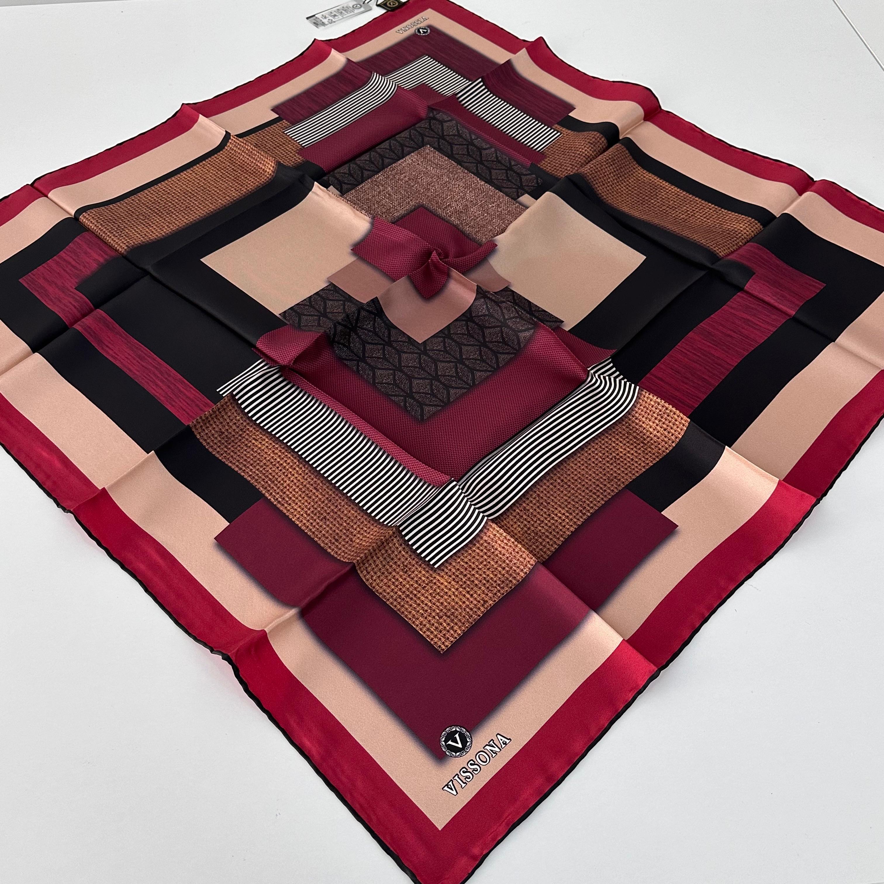 Vissona Twill İpek Eşarp IPK3202