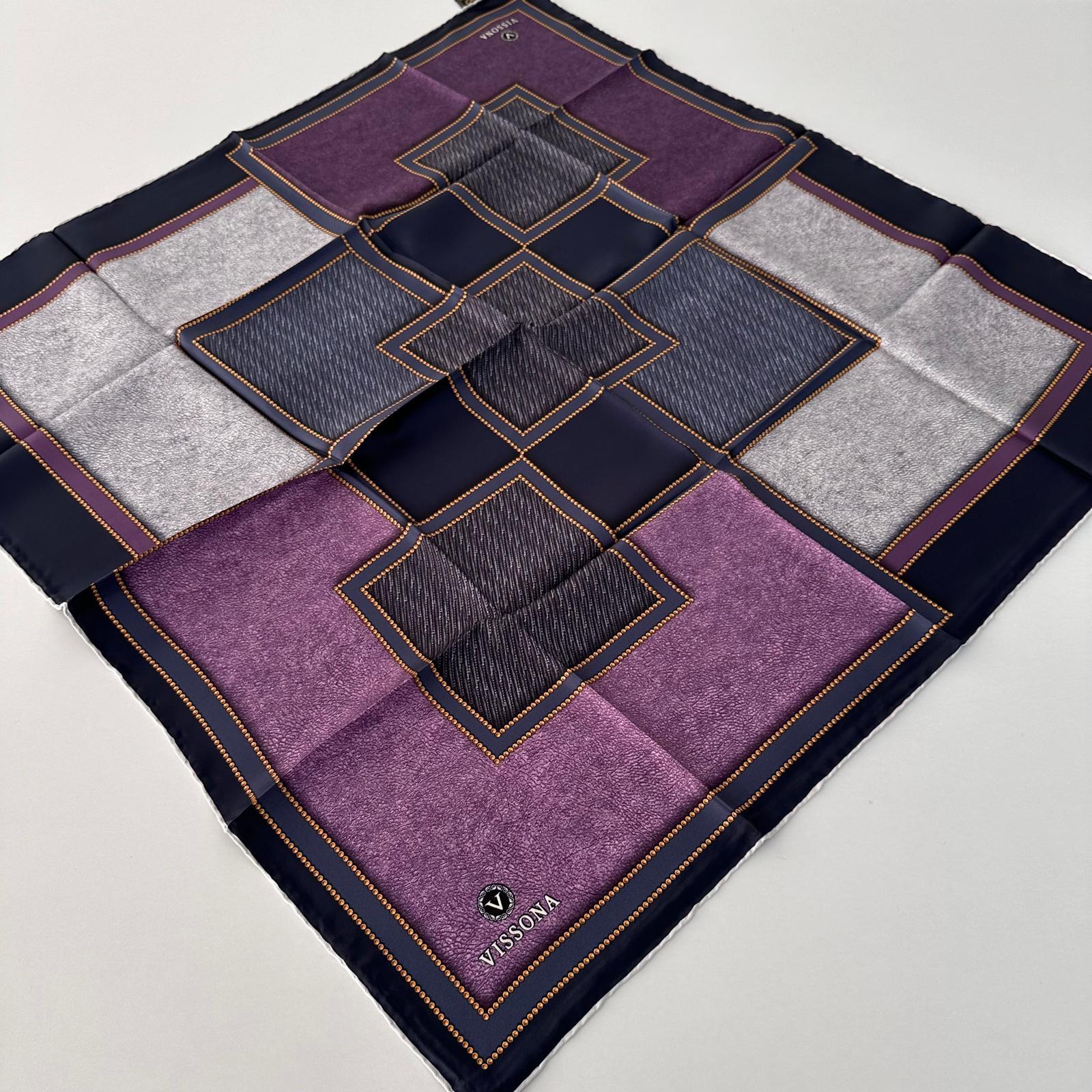 Vissona Twill İpek Eşarp IPK3708