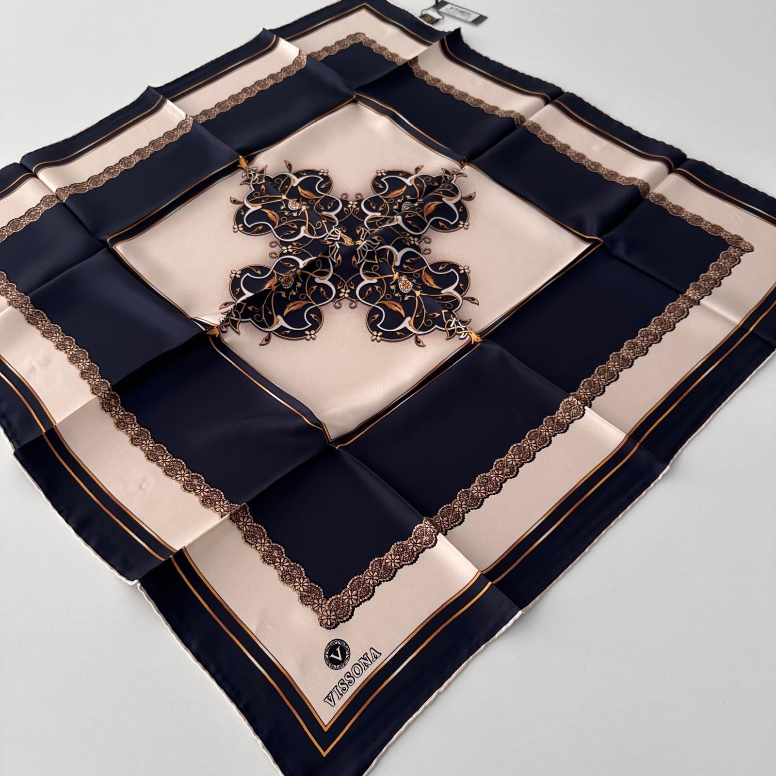 Vissona Twill İpek Eşarp IPK4501